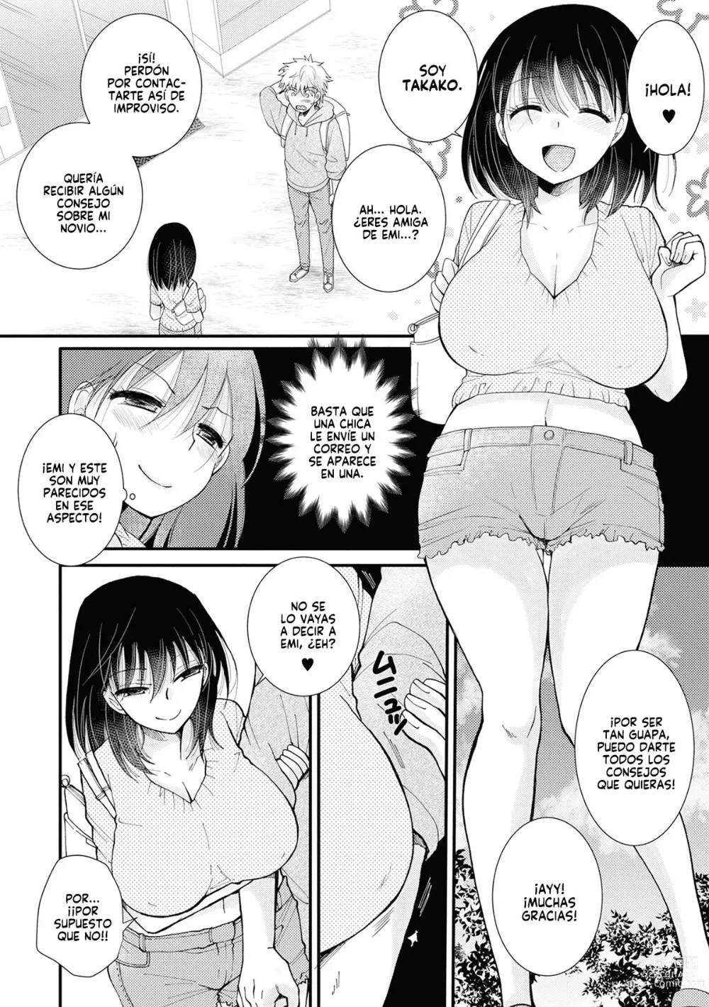 Page 4 of manga ¡¡Me Follaré Al Novio De Mi Chica!!