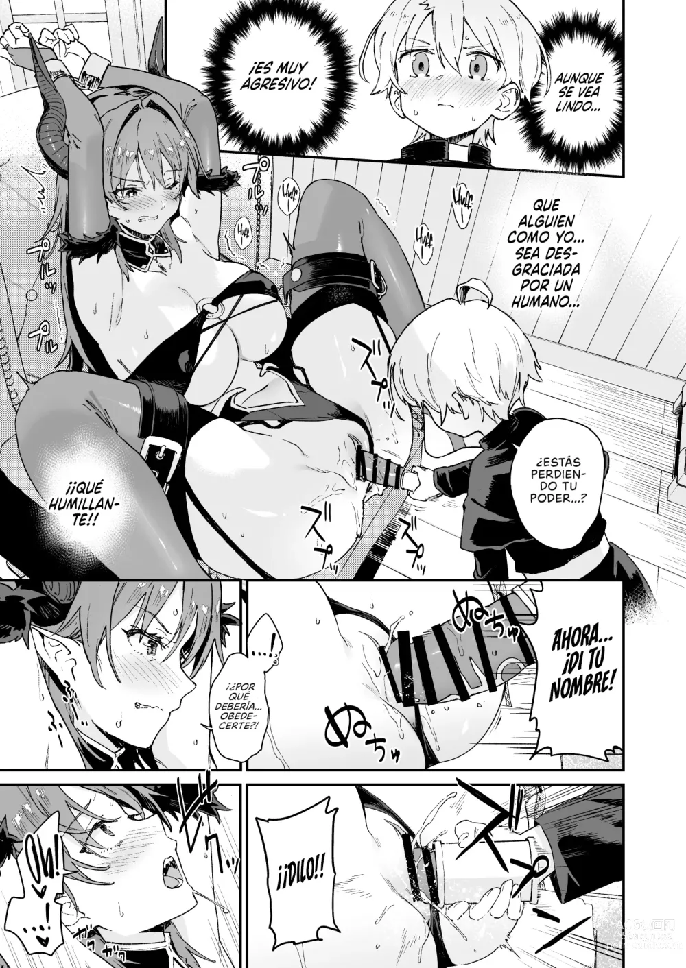 Page 11 of doujinshi ¡Enfrentaré a la Lasciva Señorita Súcubo con Castigos Sexuales!