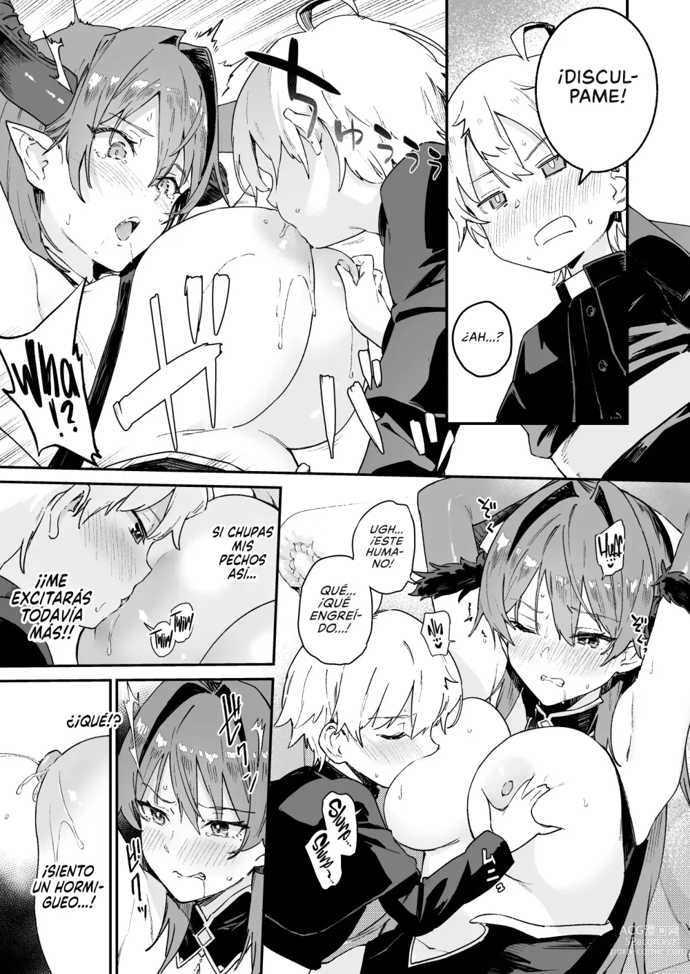 Page 13 of doujinshi ¡Enfrentaré a la Lasciva Señorita Súcubo con Castigos Sexuales!