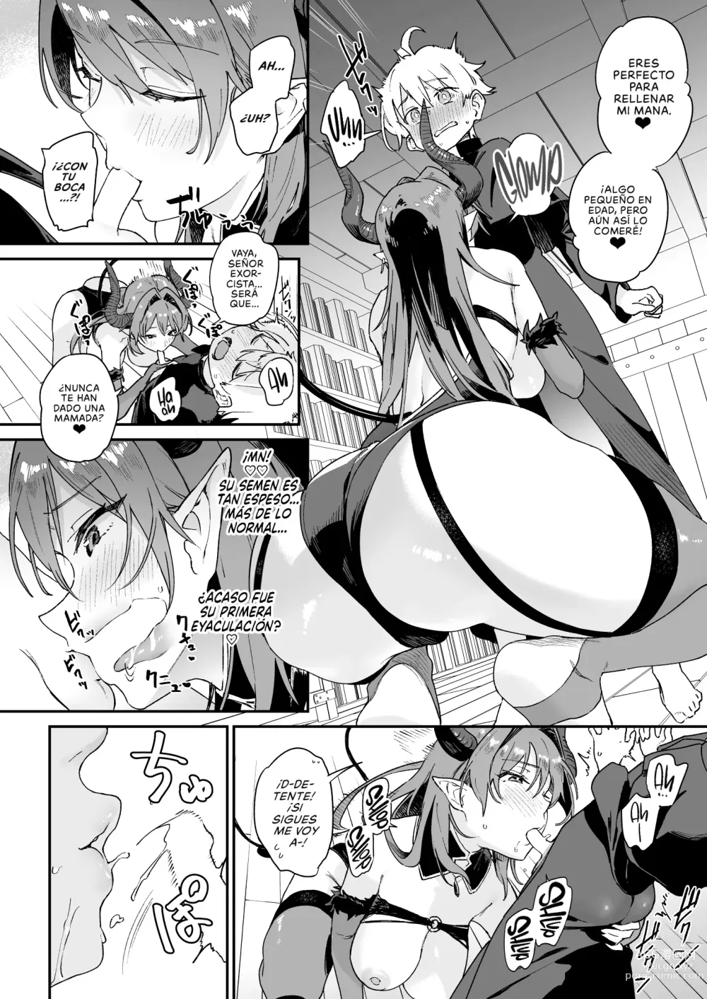 Page 20 of doujinshi ¡Enfrentaré a la Lasciva Señorita Súcubo con Castigos Sexuales!