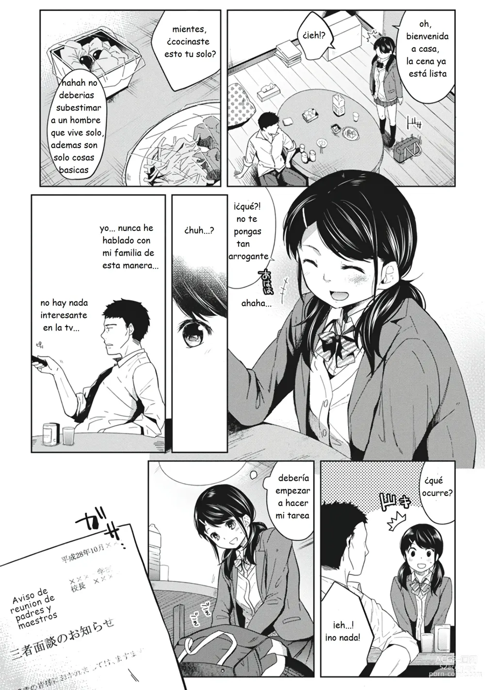 Page 35 of manga 1LDK+JK Ikinari Doukyo? Micchaku!? Hatsu Ecchi!!? Vol. 1