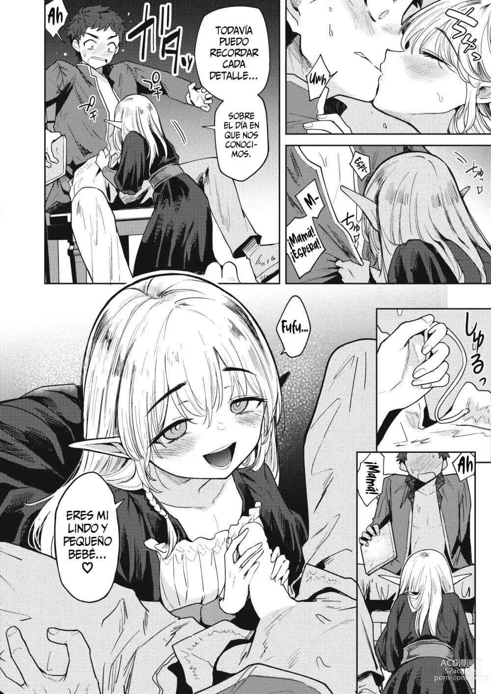 Page 8 of manga ¡Mi Adoptiva Mamá Elfa me Ama tanto que No Puedo irme de Aventura! 2