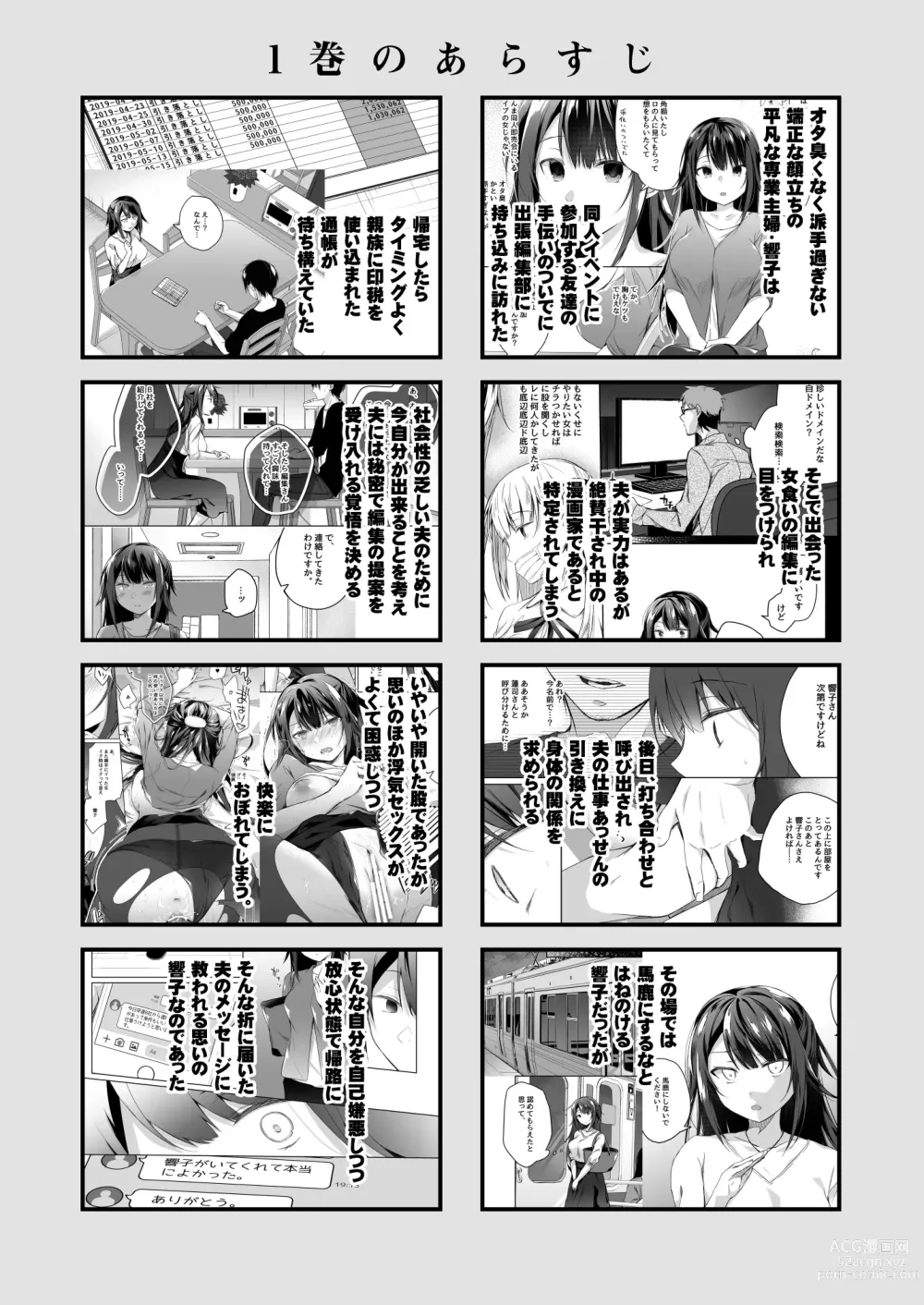 Page 2 of doujinshi Doujin Event no Shucchou Henshuubu ni Itta Hi kara Tsuma no Yousu ga... 3