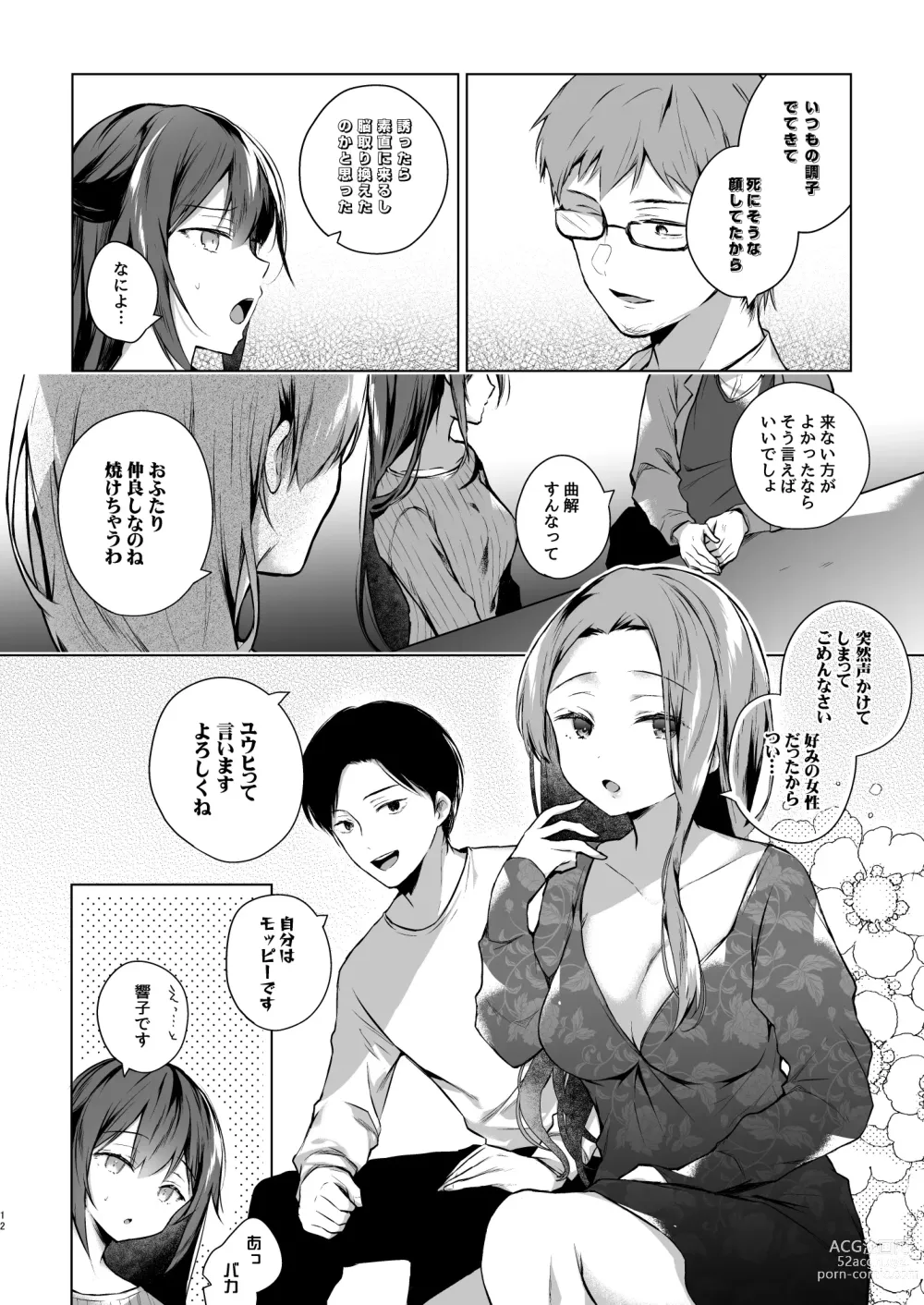 Page 13 of doujinshi Doujin Event no Shucchou Henshuubu ni Itta Hi kara Tsuma no Yousu ga... 3