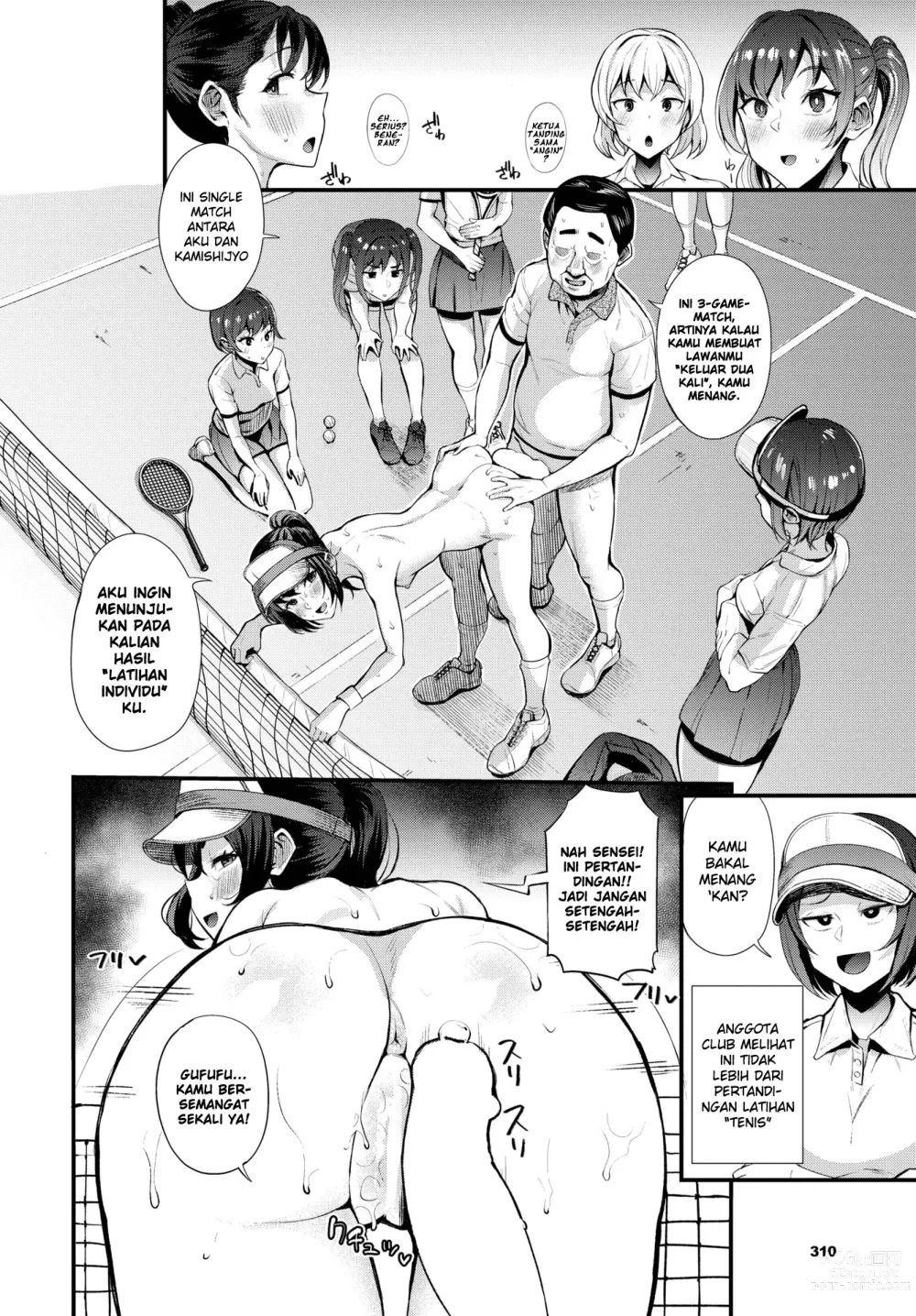 Page 12 of manga Saimin Shihai ~Tennis-bu Ace Kanraku~