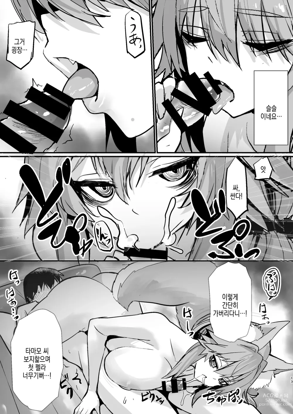 Page 13 of doujinshi 죽은눈 소프 아가씨 타마모 씨