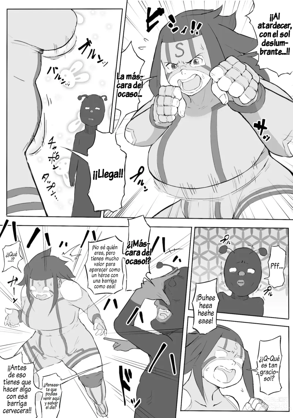 Page 4 of doujinshi Boku wa Hero Paranoia Zenpen