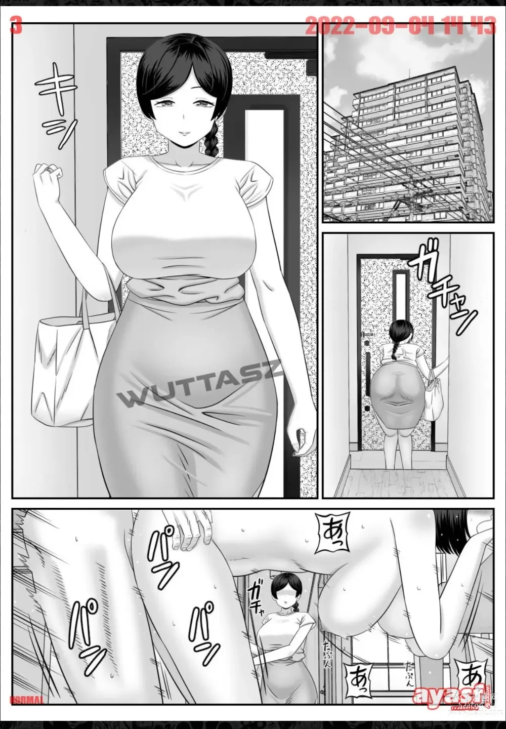 Page 3 of doujinshi Less no Hahaoya ga Yarichin no Musuko ni Semarareru -