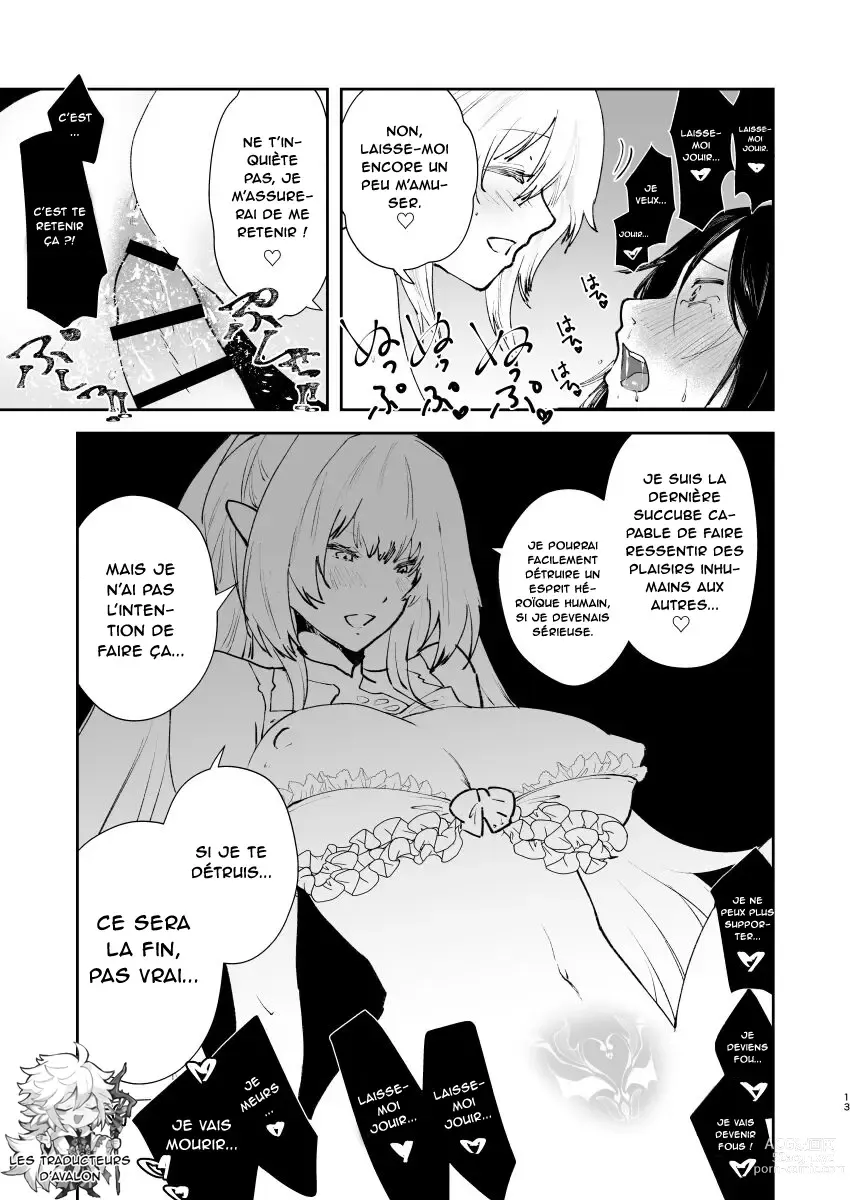 Page 12 of doujinshi Chikyuu Saigo no Succubus ga Chaldea de Yarakasu Hon