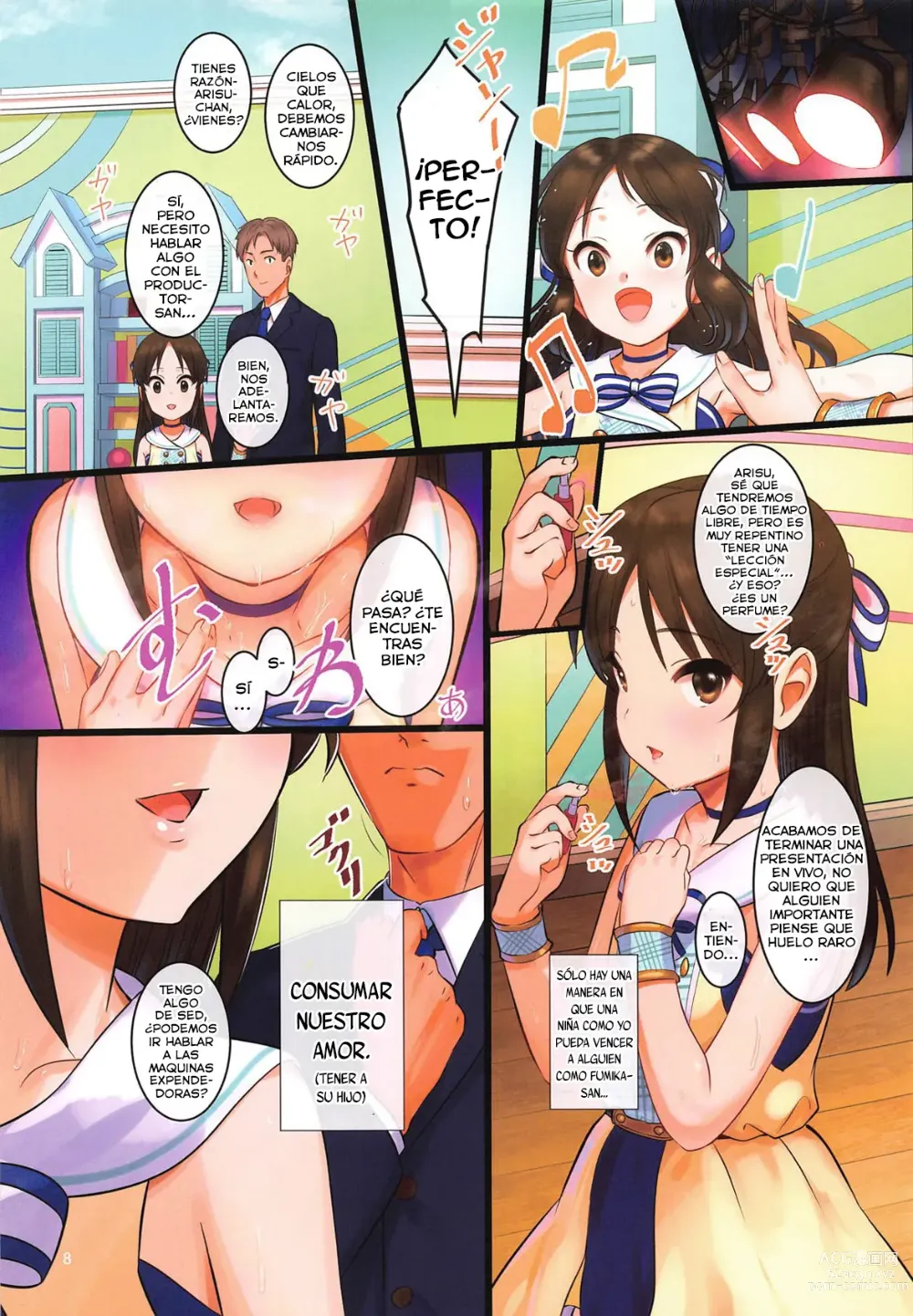 Page 7 of doujinshi Arisu impossible - Producer Dakkan Daisakusen