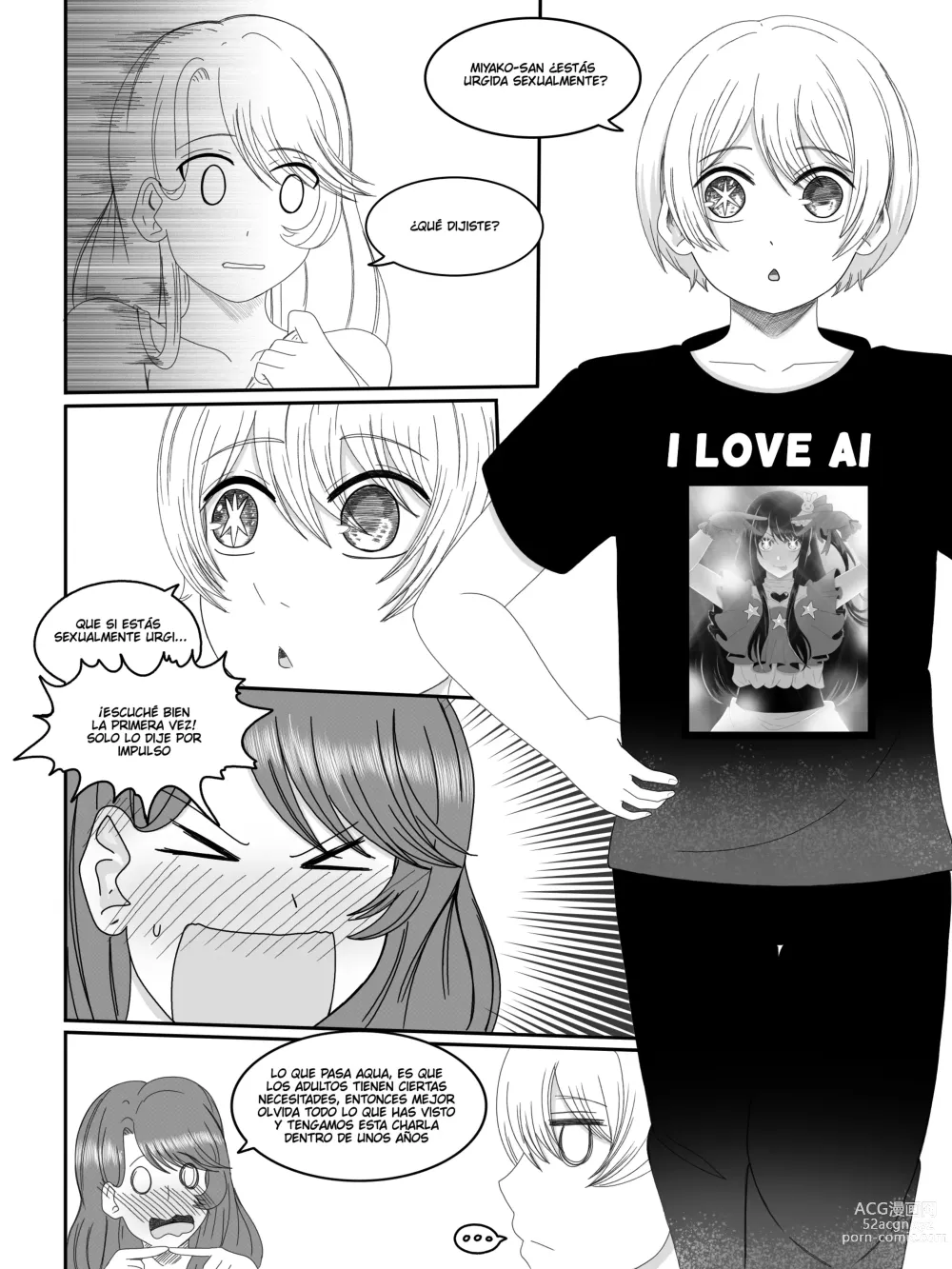 Page 10 of doujinshi Miyako x Aqua