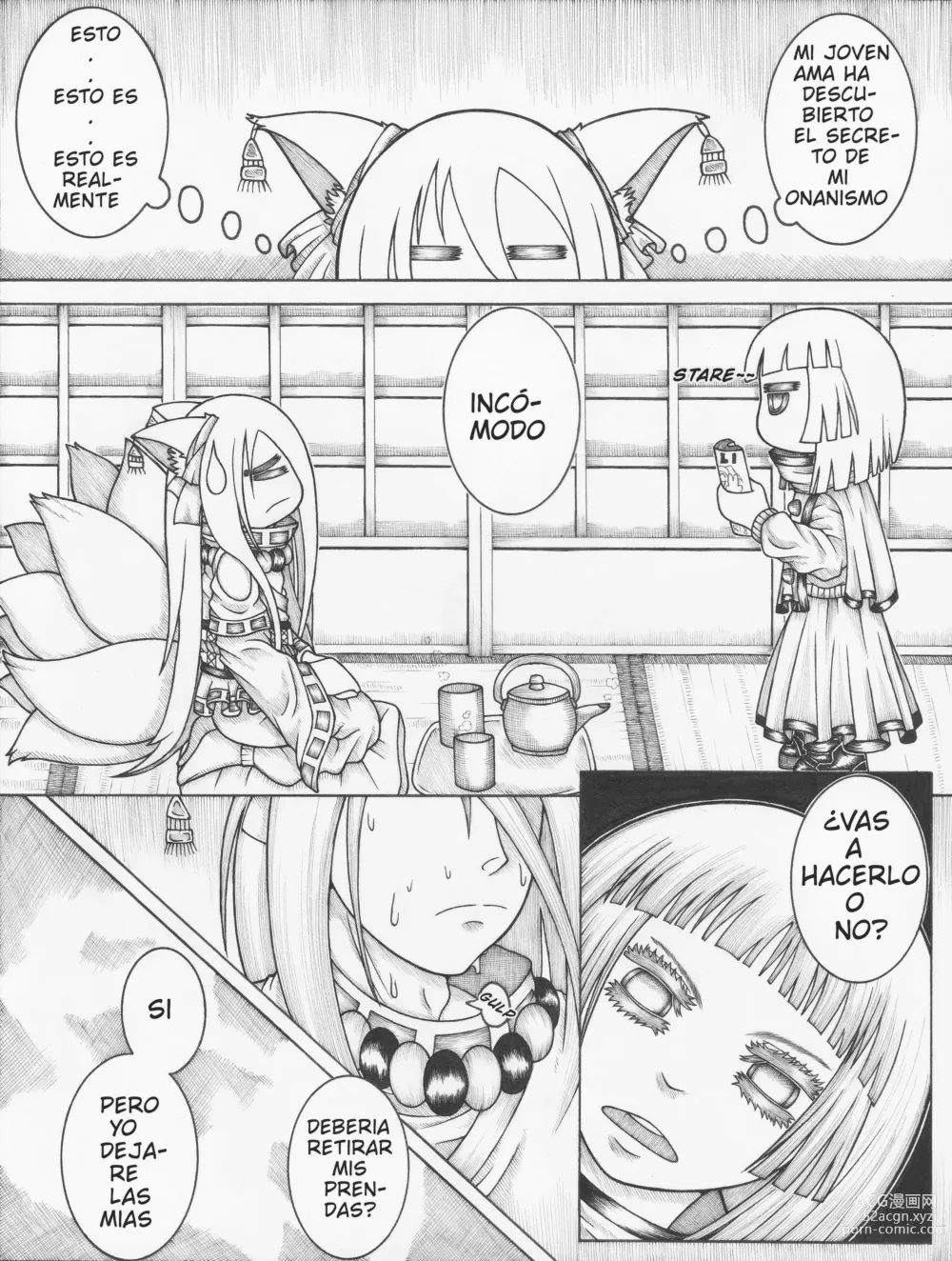 Page 8 of doujinshi I Dont Want to be an Exorcist Ch.1