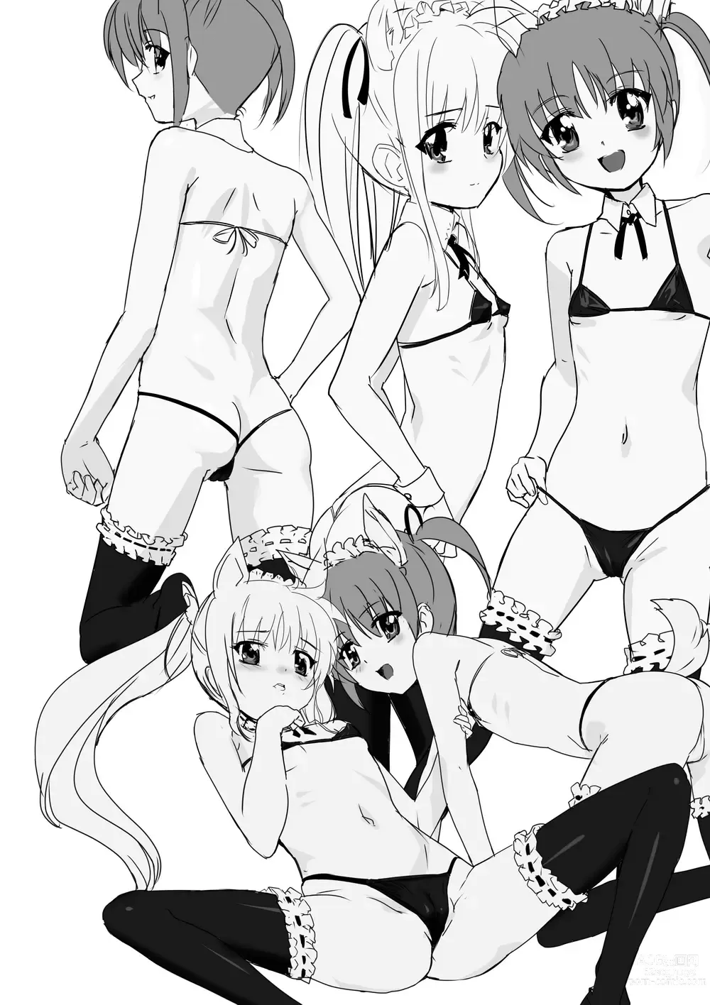 Page 99 of doujinshi Nanofelife - Nanoha & Fate & Me