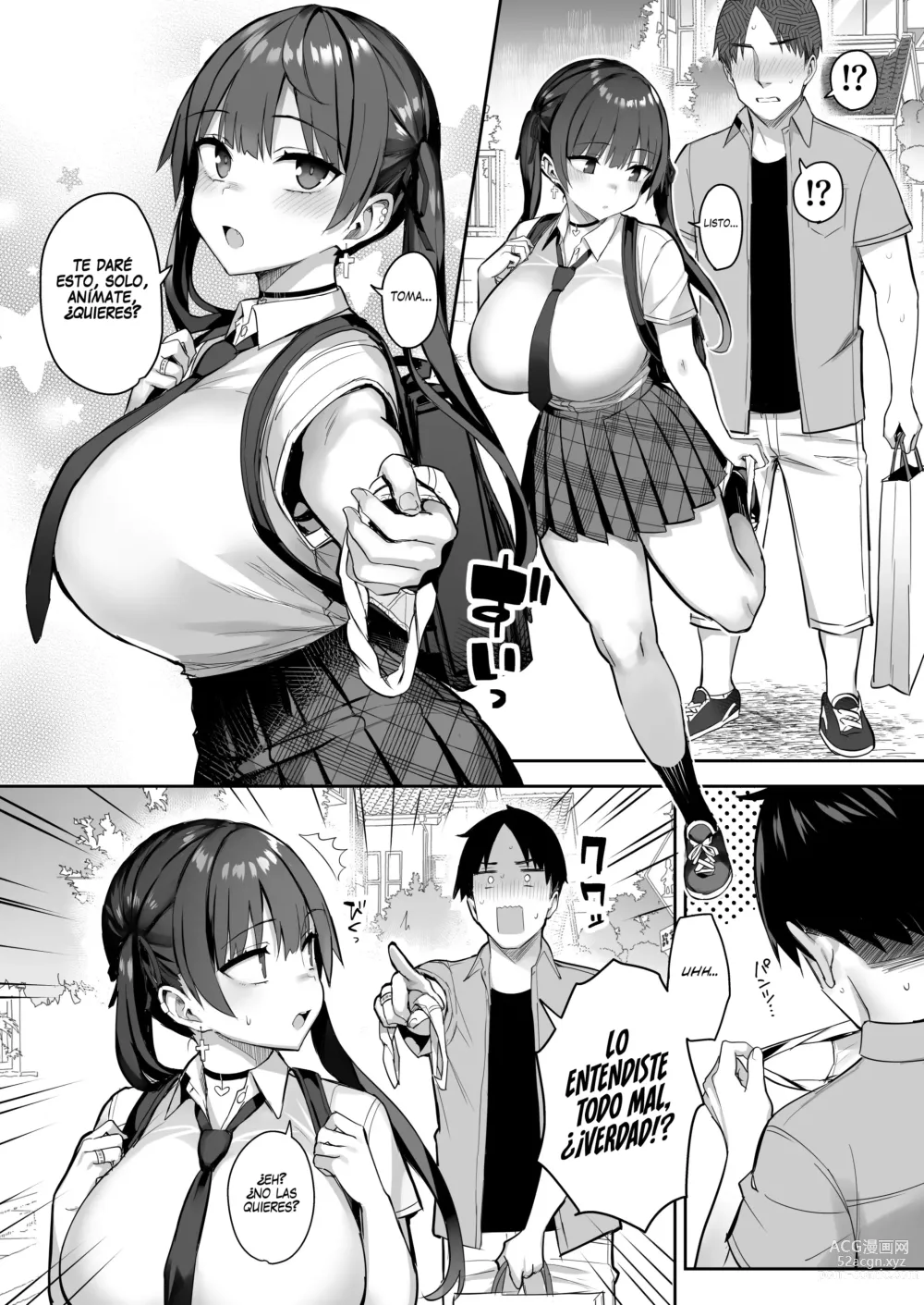 Page 33 of doujinshi ¡¡Mi Hermanita Quien era una Comelibros se Convirtió en una Puta de grandes Tetas...!! 3