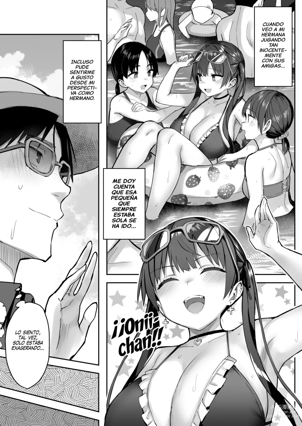 Page 36 of doujinshi ¡¡Mi Hermanita Quien era una Comelibros se Convirtió en una Puta de grandes Tetas...!! 3