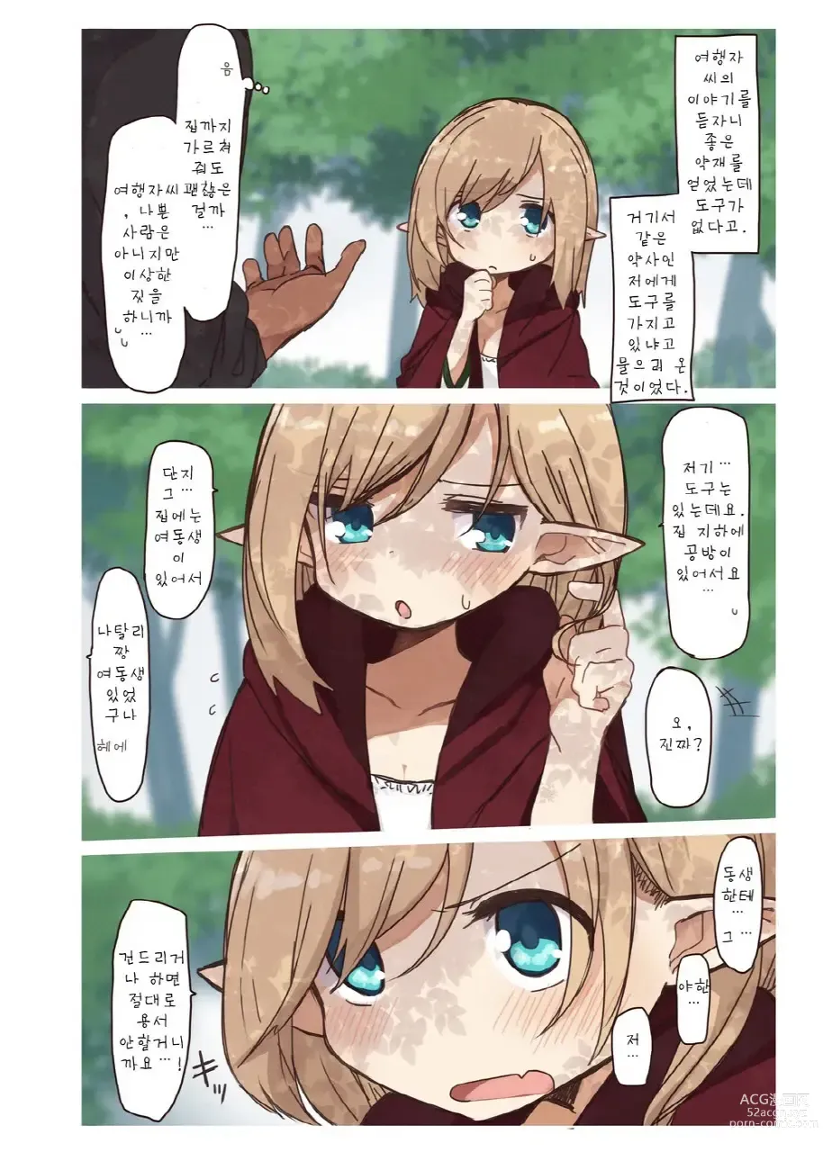 Page 4 of doujinshi 엘프가 사는 집.