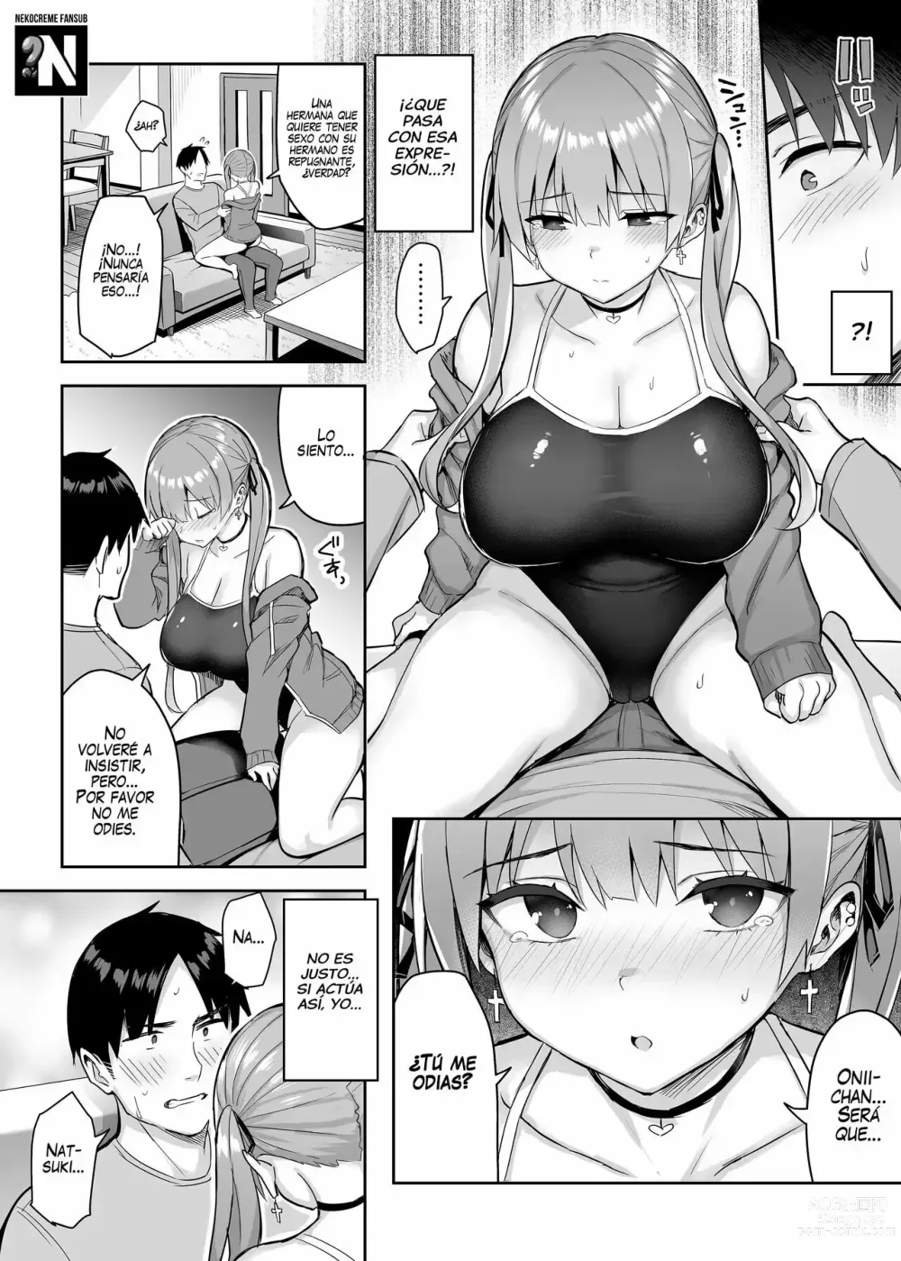 Page 56 of doujinshi ¡¡Mi Hermanita Quien era una Comelibros se Convirtió en una Puta de grandes Tetas...!! 1-3