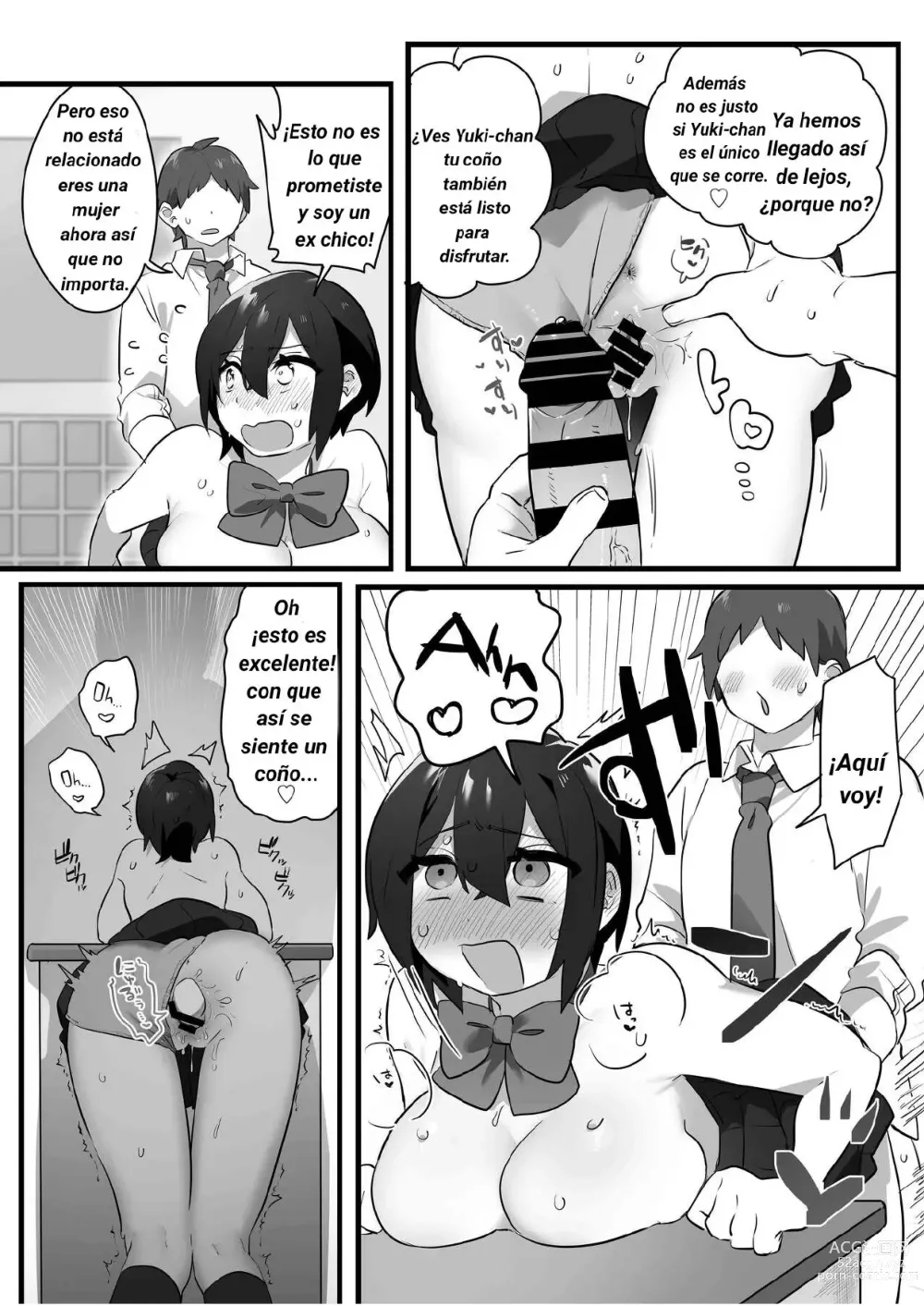 Page 23 of doujinshi Suki de Onnanoko ni Natta Wakejanai!... Noni