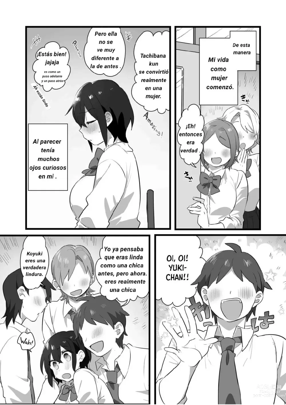 Page 10 of doujinshi Suki de Onnanoko ni Natta Wakejanai!... Noni