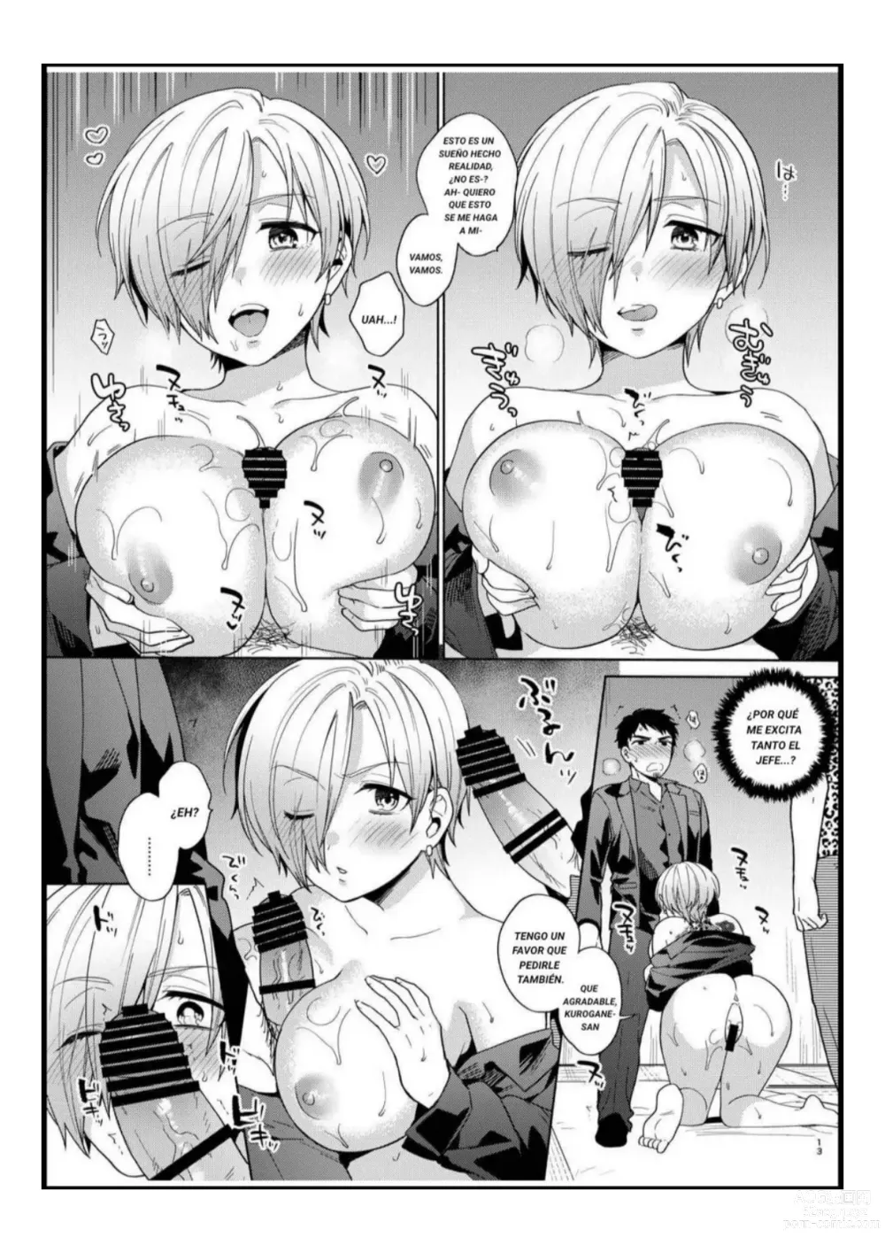 Page 13 of doujinshi TSF Yariman Gokudou-chan