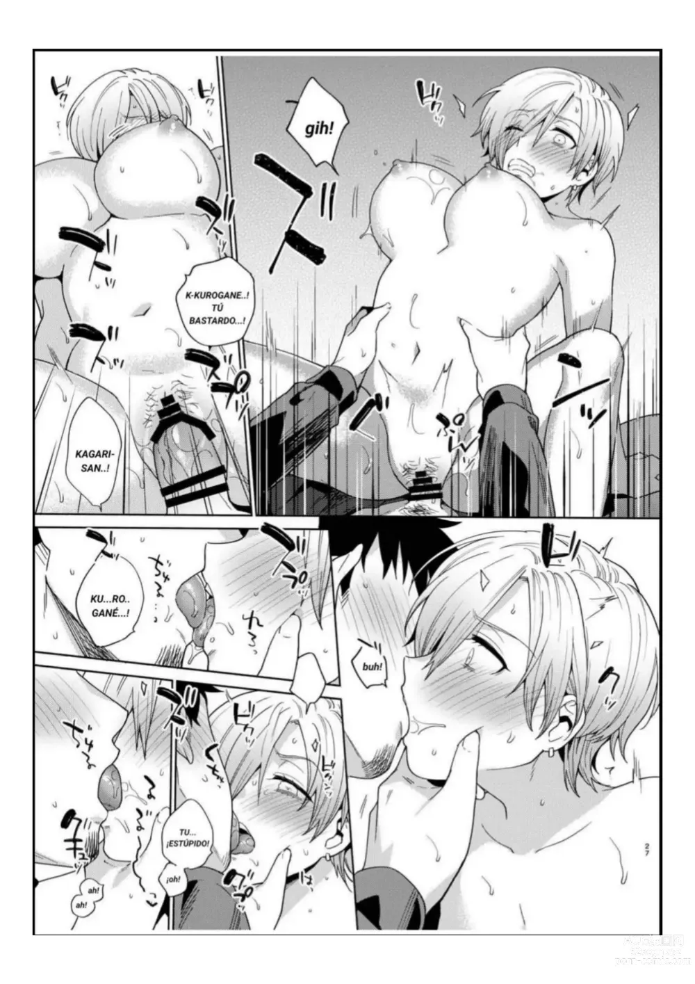 Page 27 of doujinshi TSF Yariman Gokudou-chan