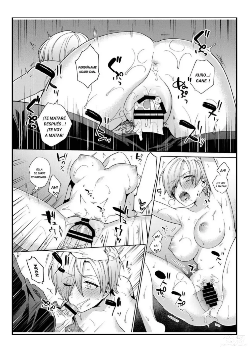 Page 28 of doujinshi TSF Yariman Gokudou-chan