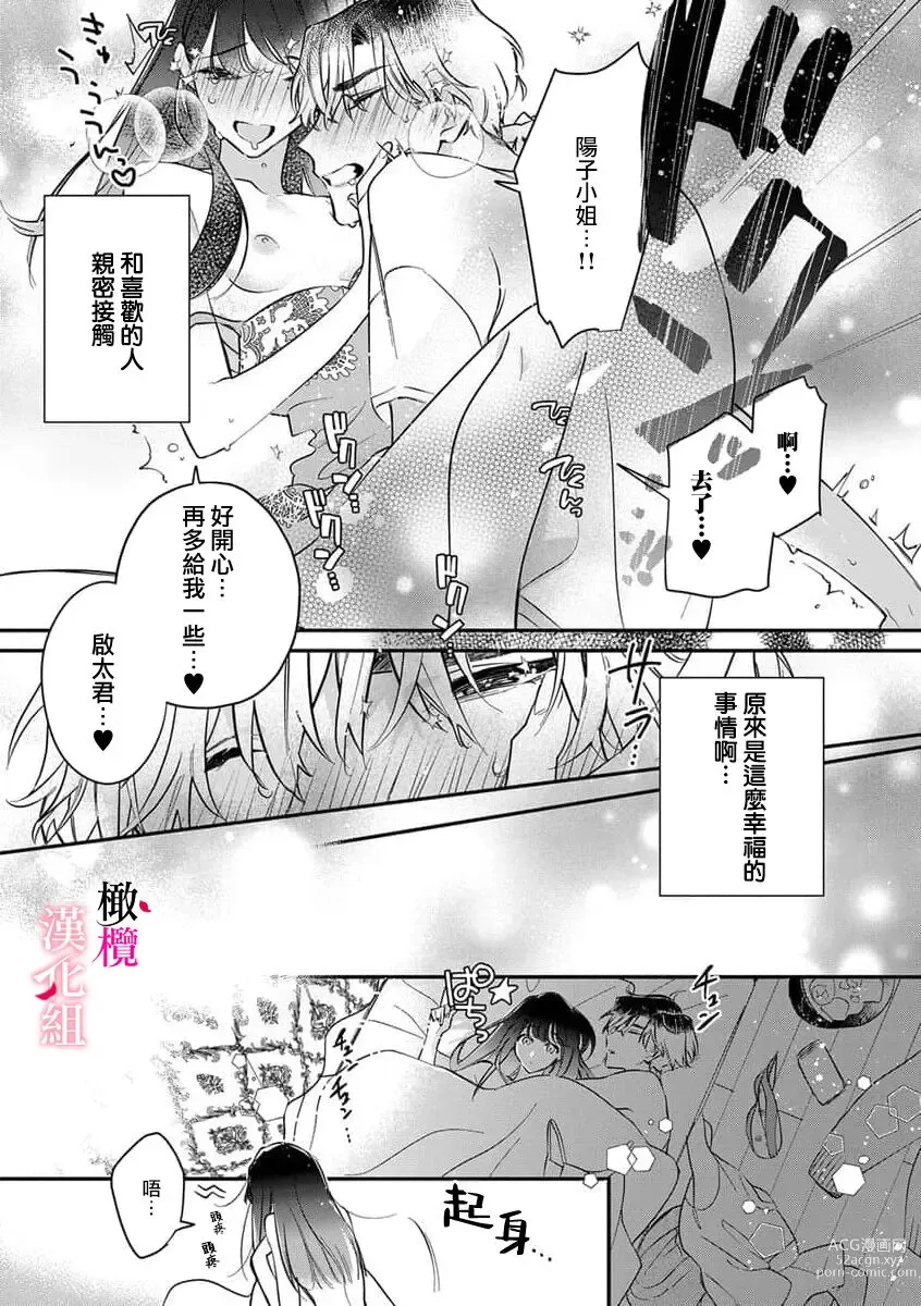 Page 15 of manga 我的「第一次」 被色气又可爱的阳子小姐盯上了