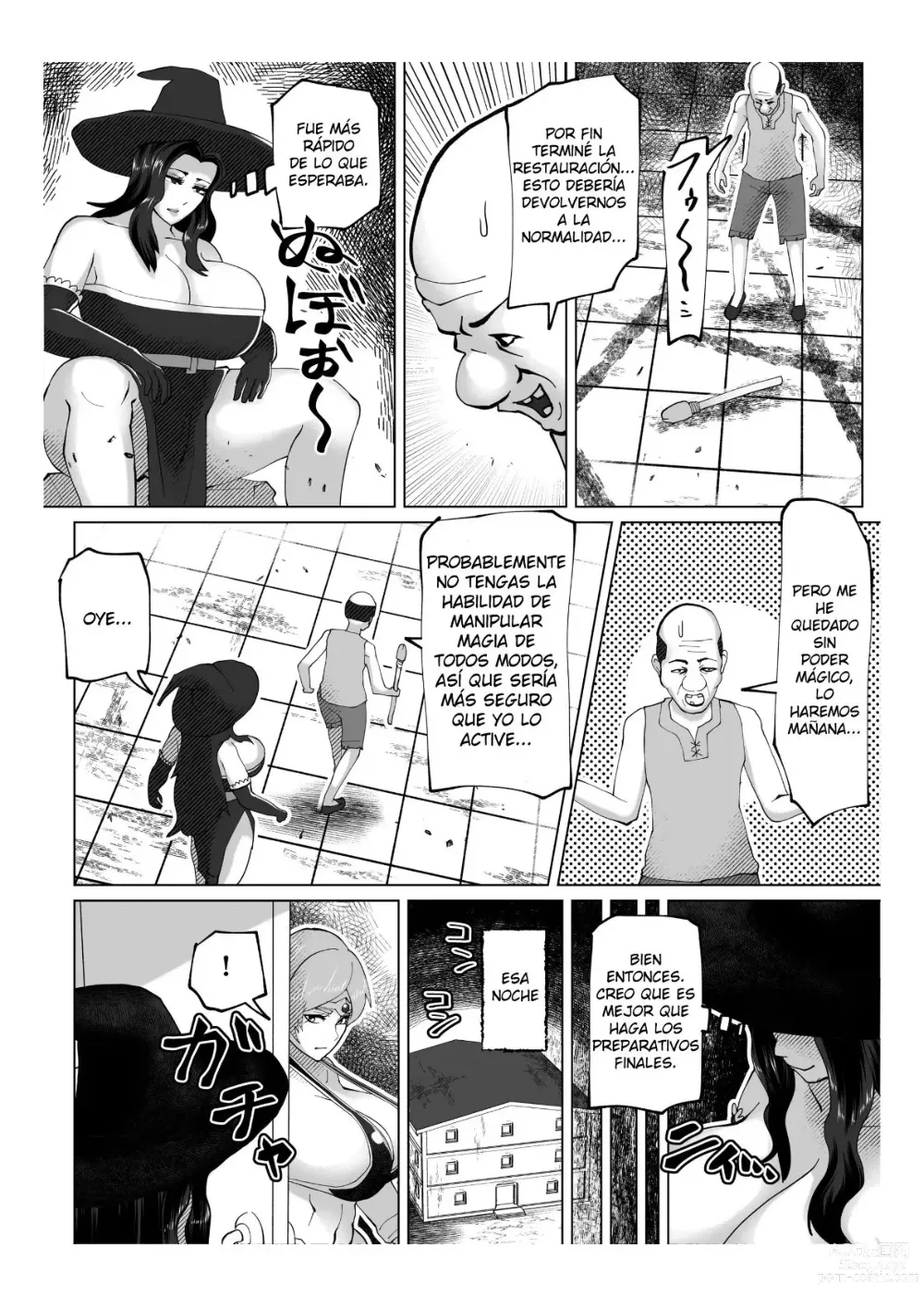 Page 35 of doujinshi Irekae no Tsue o Te ni Ireta!