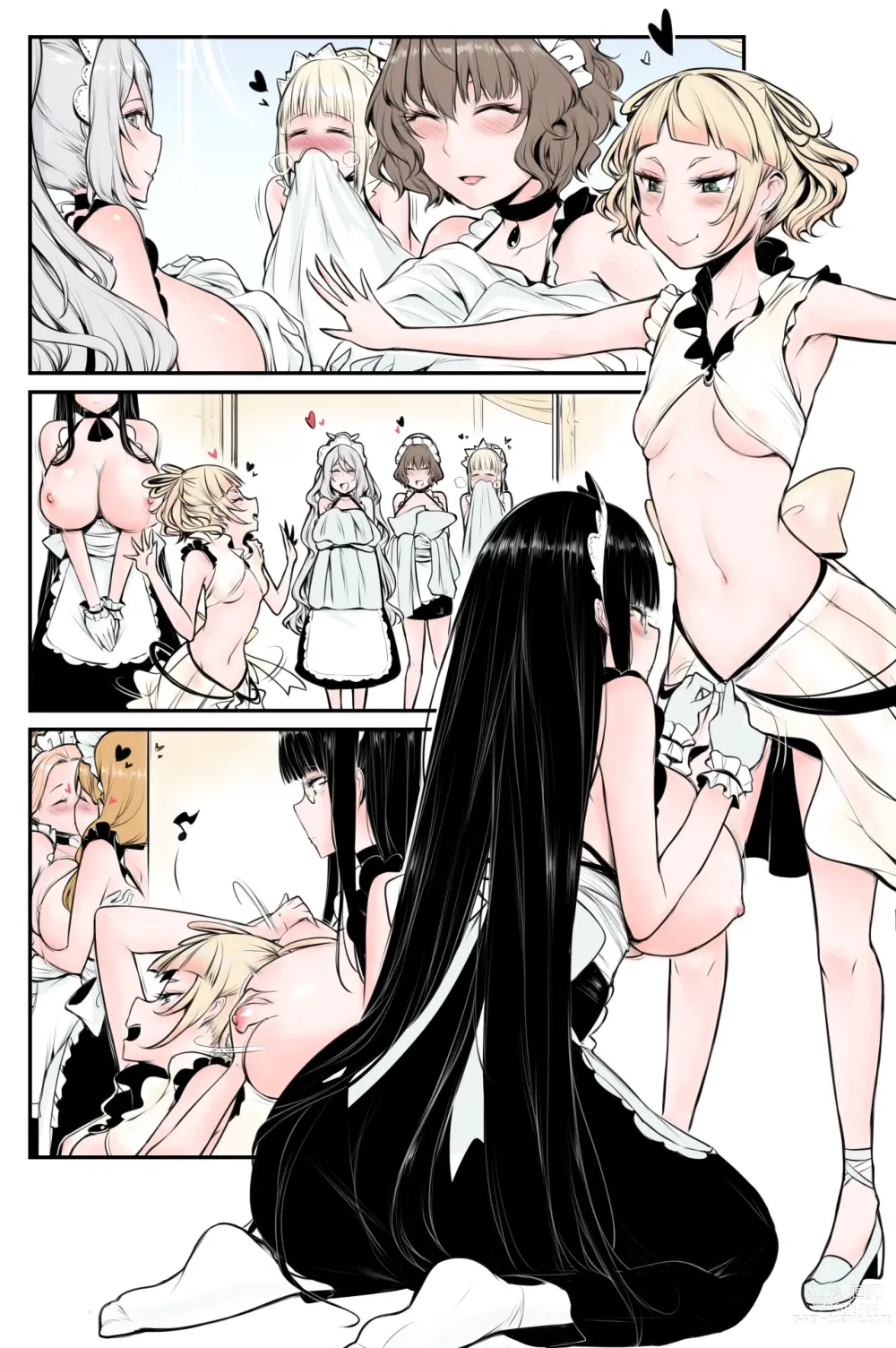 Page 7 of doujinshi Yurimonium Maids