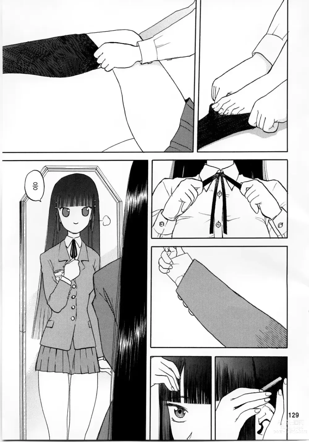 Page 129 of doujinshi blue snow blue 2023