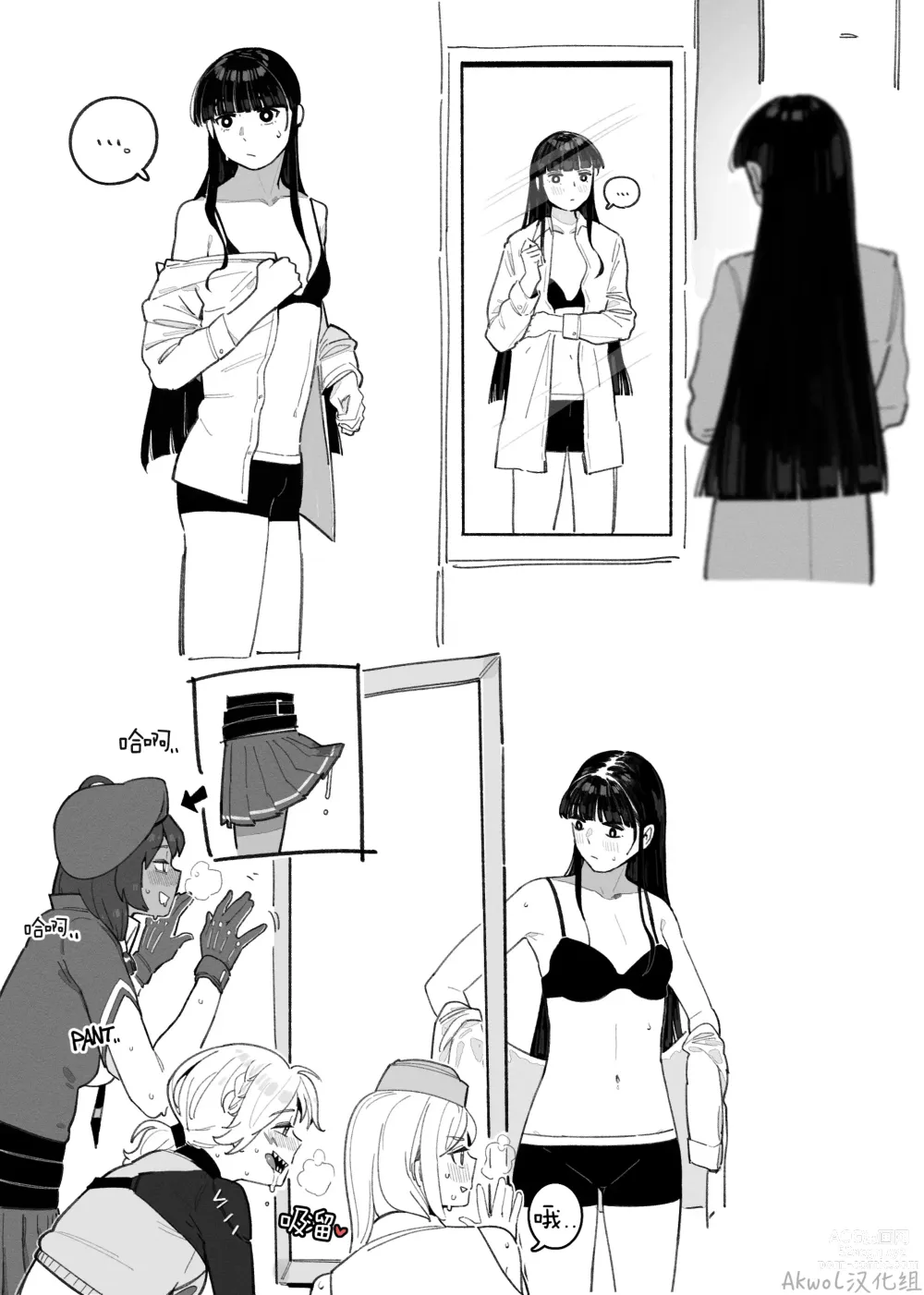 Page 2 of doujinshi Short Commander (decensored)