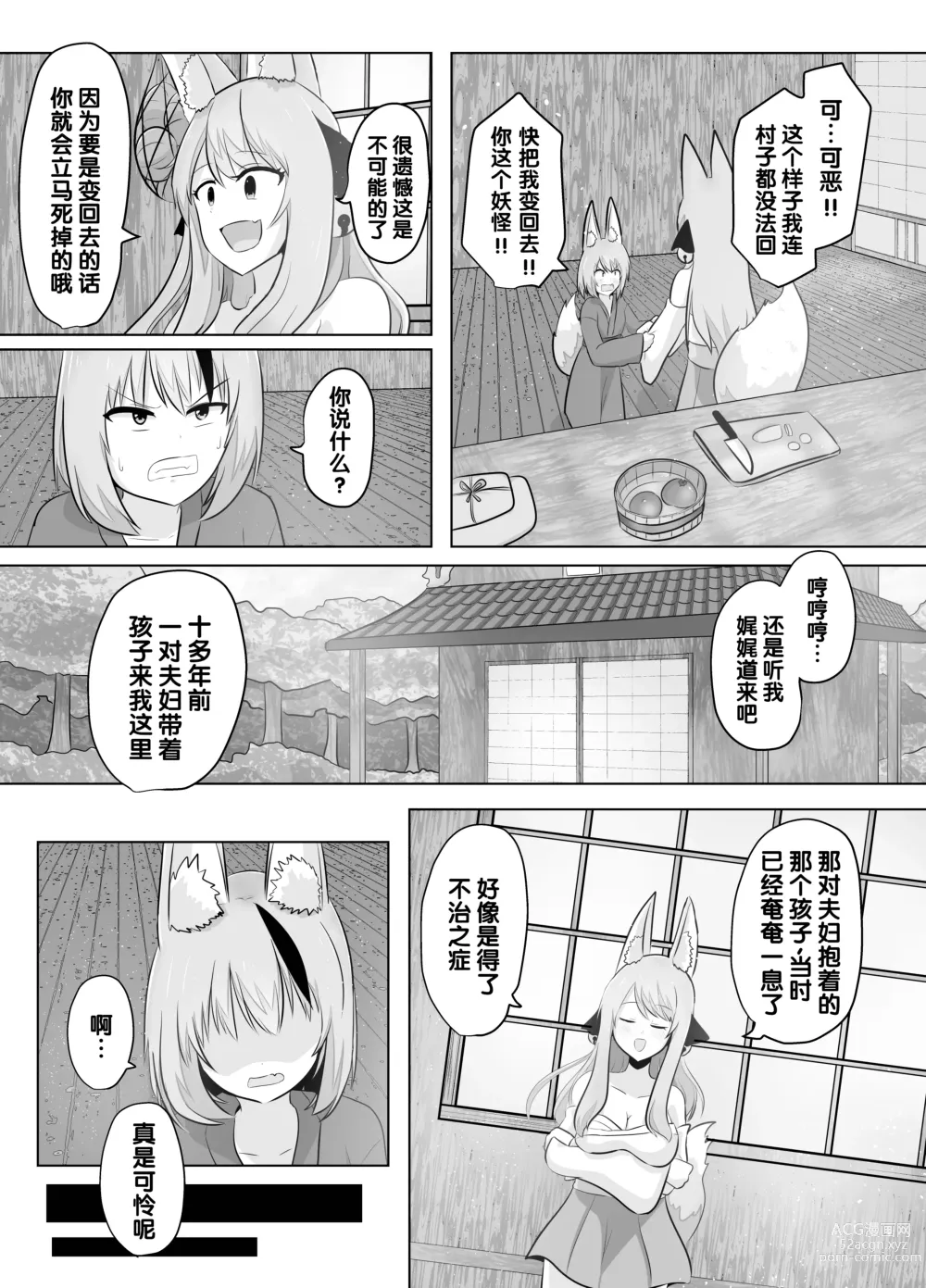 Page 21 of doujinshi 明明要打倒狐妖~却变成了狐妖