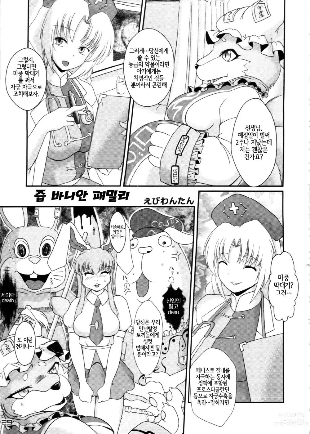 Page 29 of doujinshi Touhou PLUMFUR 4