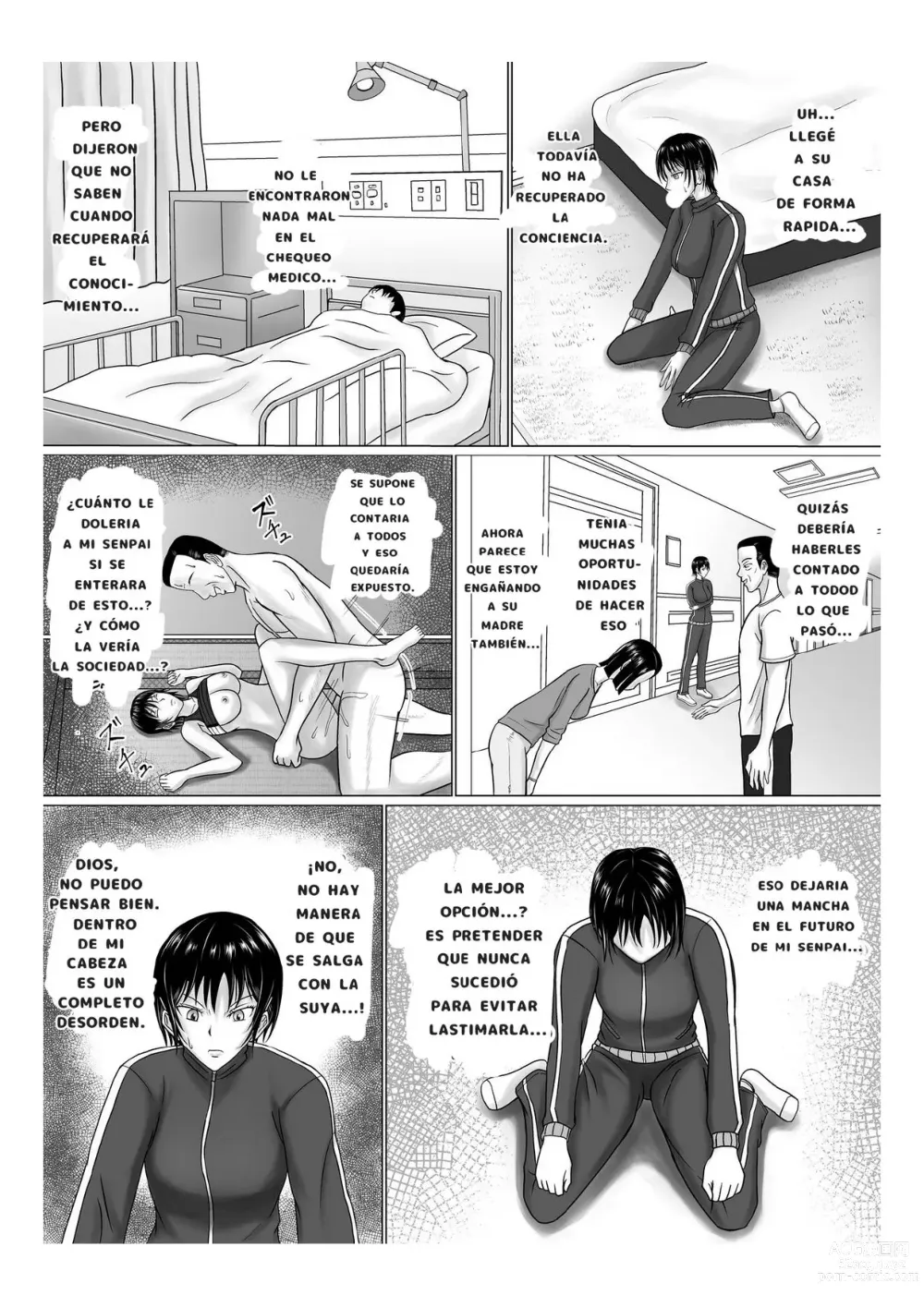 Page 23 of doujinshi Boku ga Senpai no Karada o Mamorunda