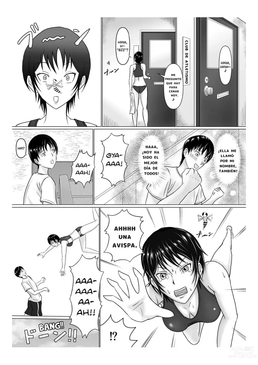 Page 7 of doujinshi Boku ga Senpai no Karada o Mamorunda