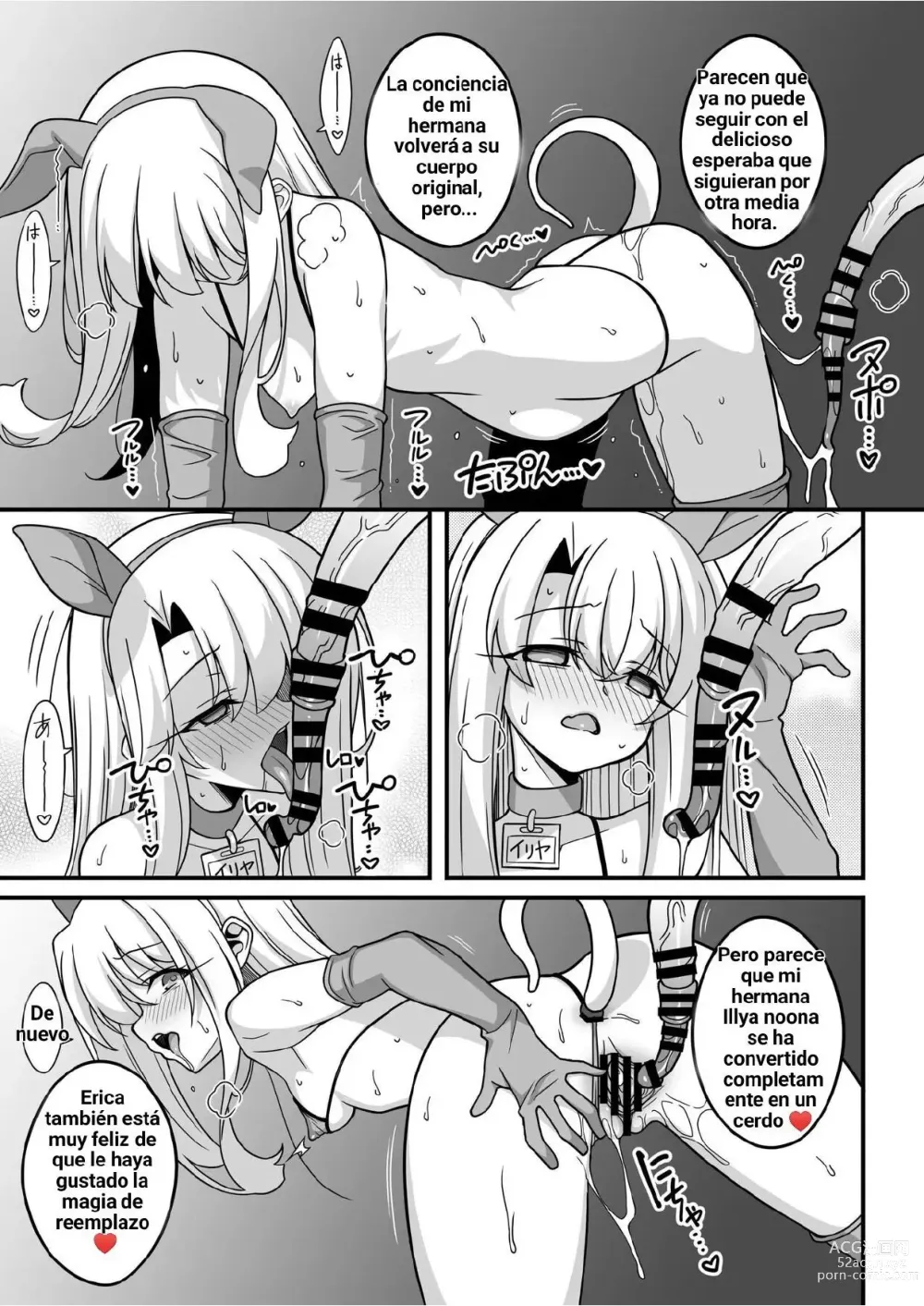 Page 7 of doujinshi Nos han cambiado de cuerpo