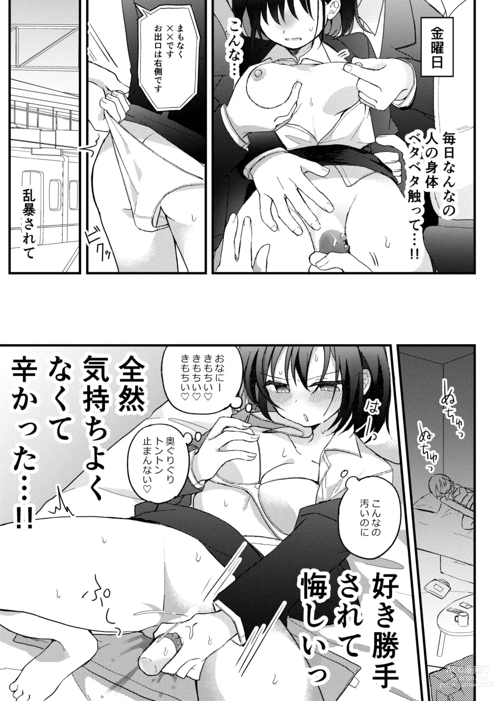 Page 2 of doujinshi Densha Chikan Manga