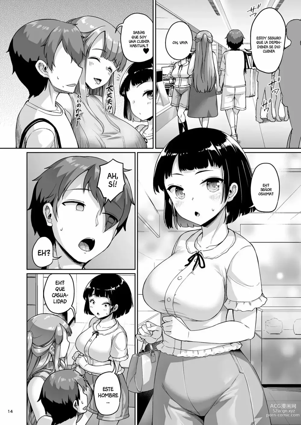 Page 39 of doujinshi Kyonyuu no Oyako ni Osewa ni Nattemasu. 1-2