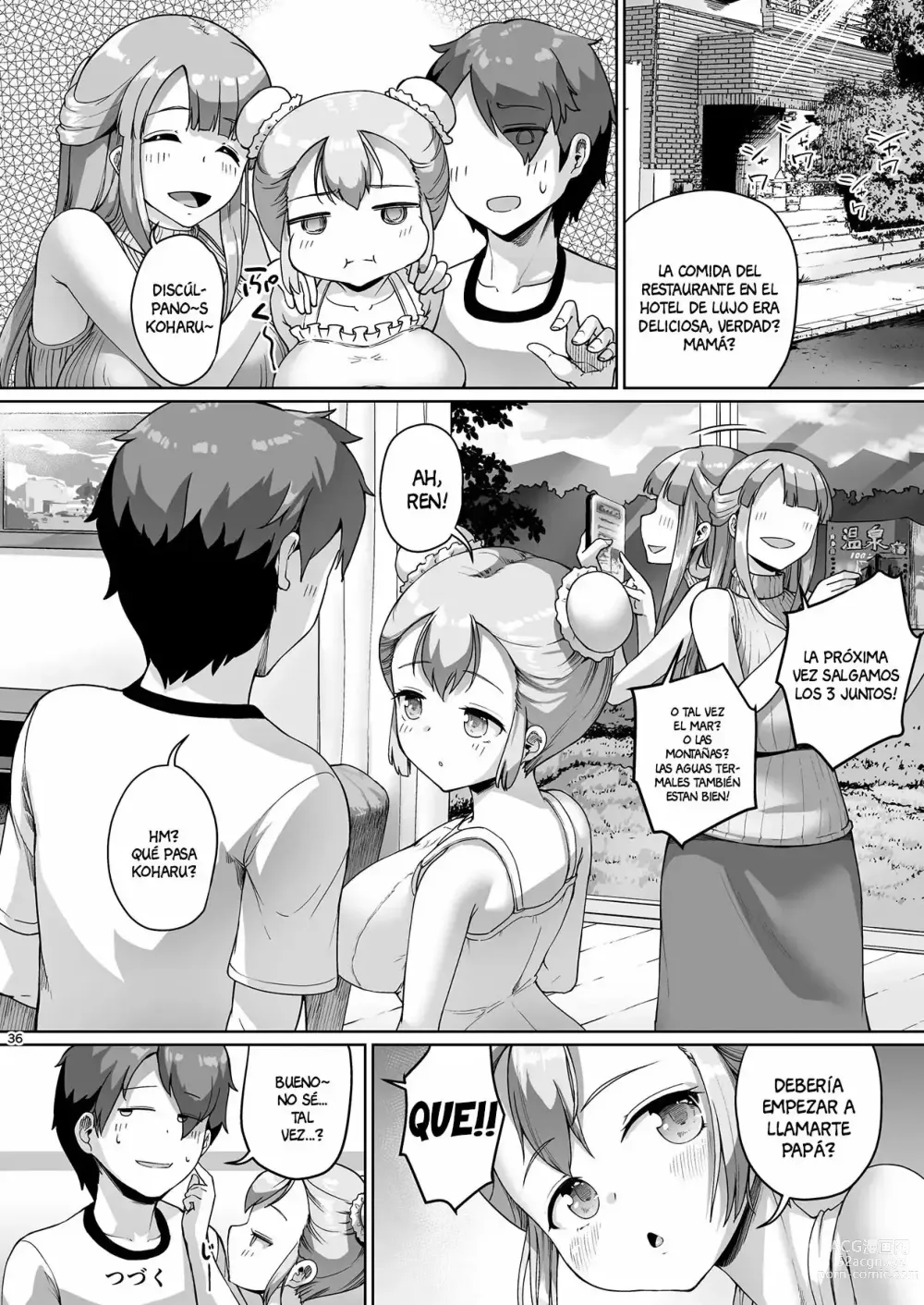 Page 61 of doujinshi Kyonyuu no Oyako ni Osewa ni Nattemasu. 1-2