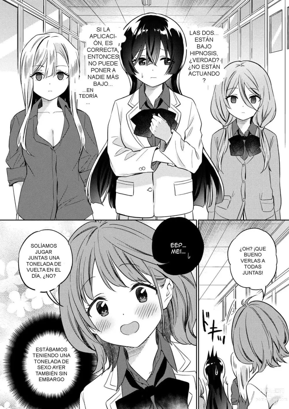 Page 27 of doujinshi Minna de Ecchi na Yurikatsu Appli ~Ee!? Kono Naka ni Kakattenai Musume ga Iru!?~