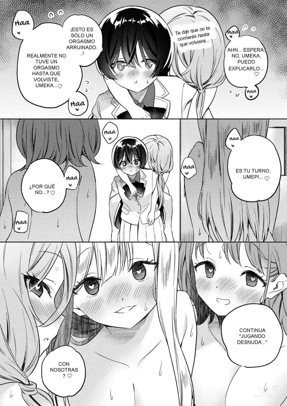 Page 41 of doujinshi Minna de Ecchi na Yurikatsu Appli ~Ee!? Kono Naka ni Kakattenai Musume ga Iru!?~