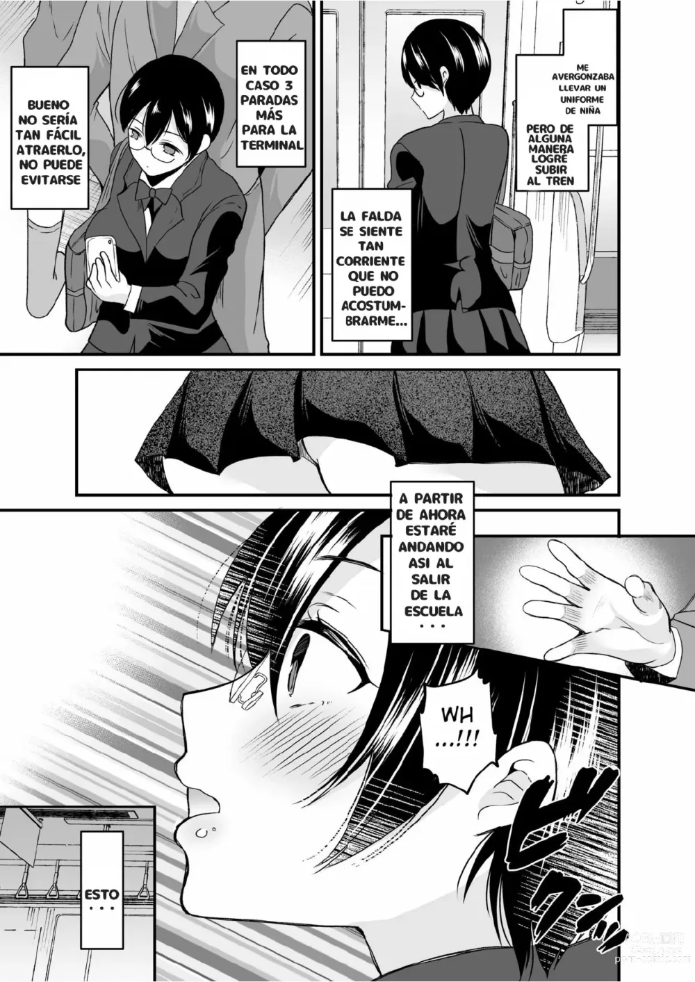 Page 8 of doujinshi Seitokaichou no Karei naru Nyotaika Kiroku