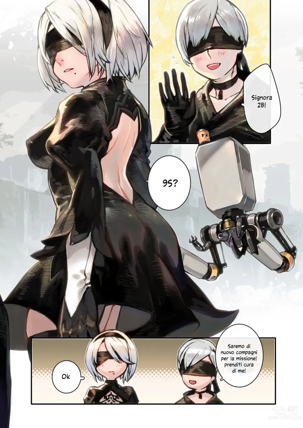 Page 2 of doujinshi 2B9S