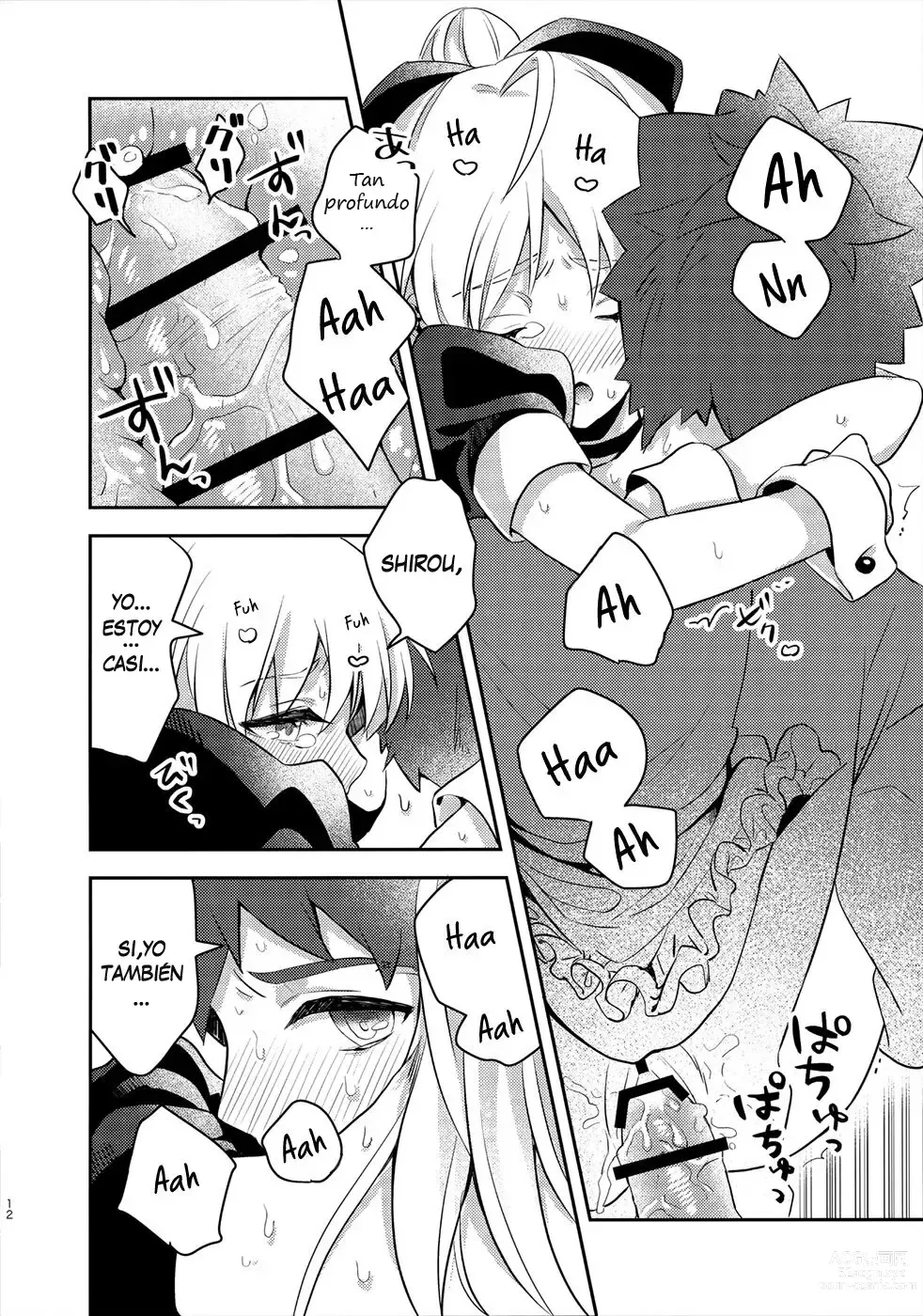 Page 11 of doujinshi Maid xxx Shinai to Derarenai Heya