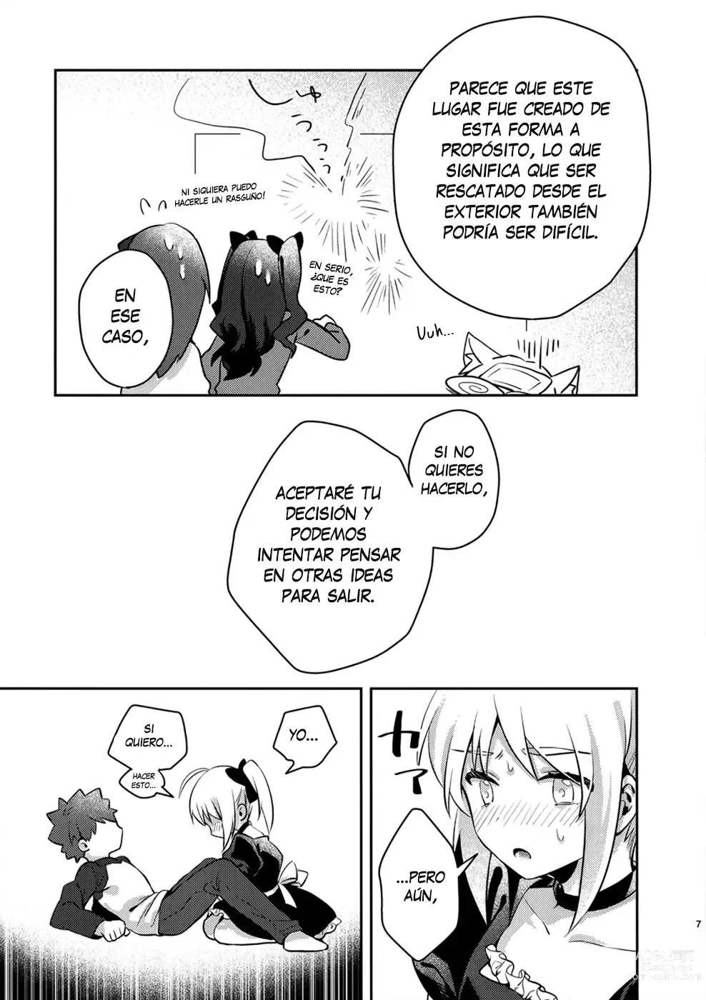 Page 6 of doujinshi Maid xxx Shinai to Derarenai Heya