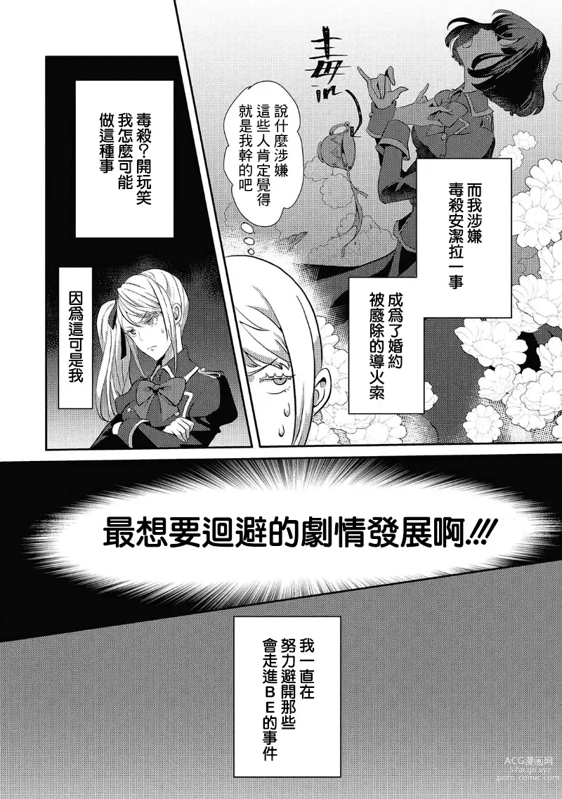 Page 6 of manga 轉生成惡役千金本應迎來破滅結局，沒想到卻被嚴肅死板的王太子寵上了天！？ 1-6