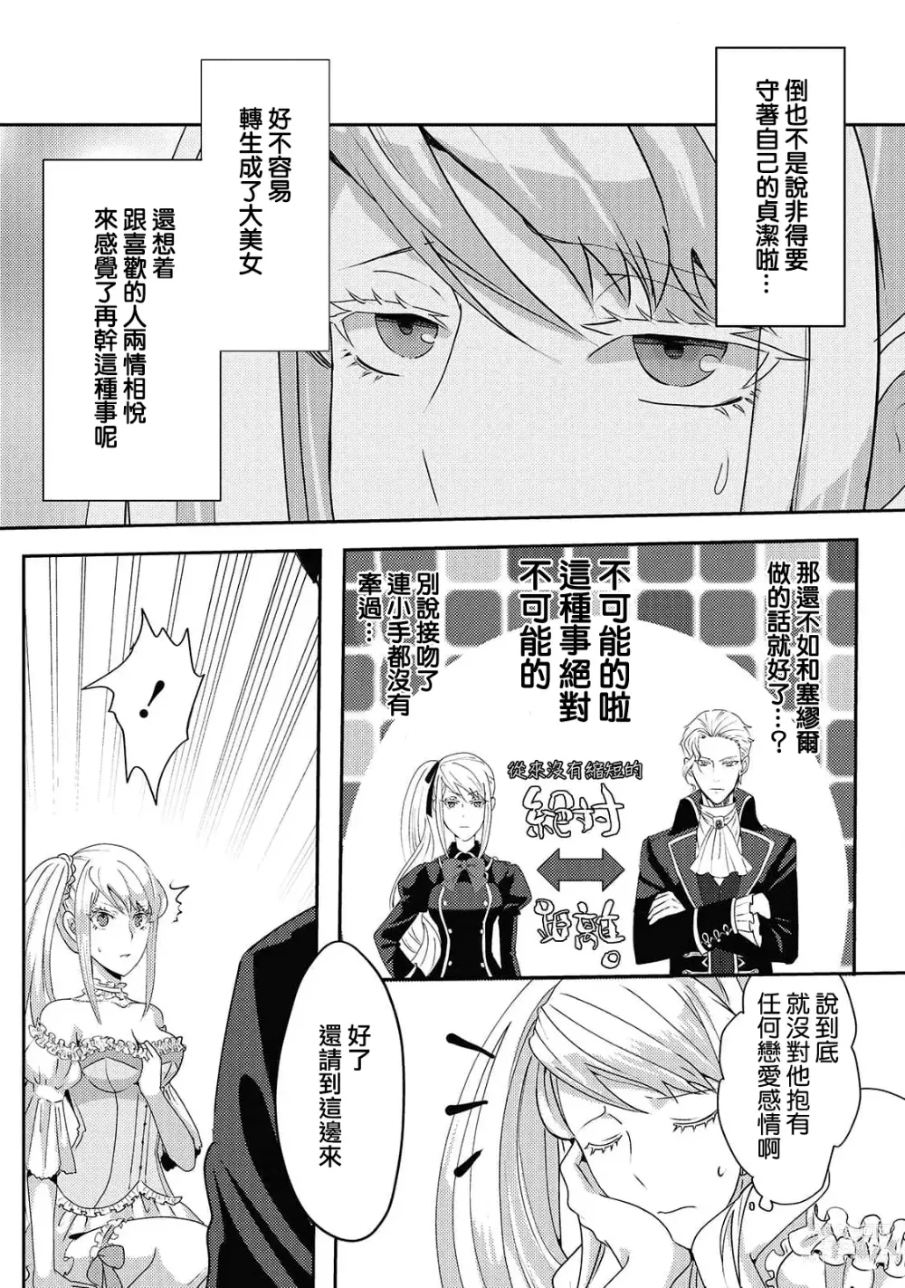 Page 51 of manga 轉生成惡役千金本應迎來破滅結局，沒想到卻被嚴肅死板的王太子寵上了天！？ 1-6