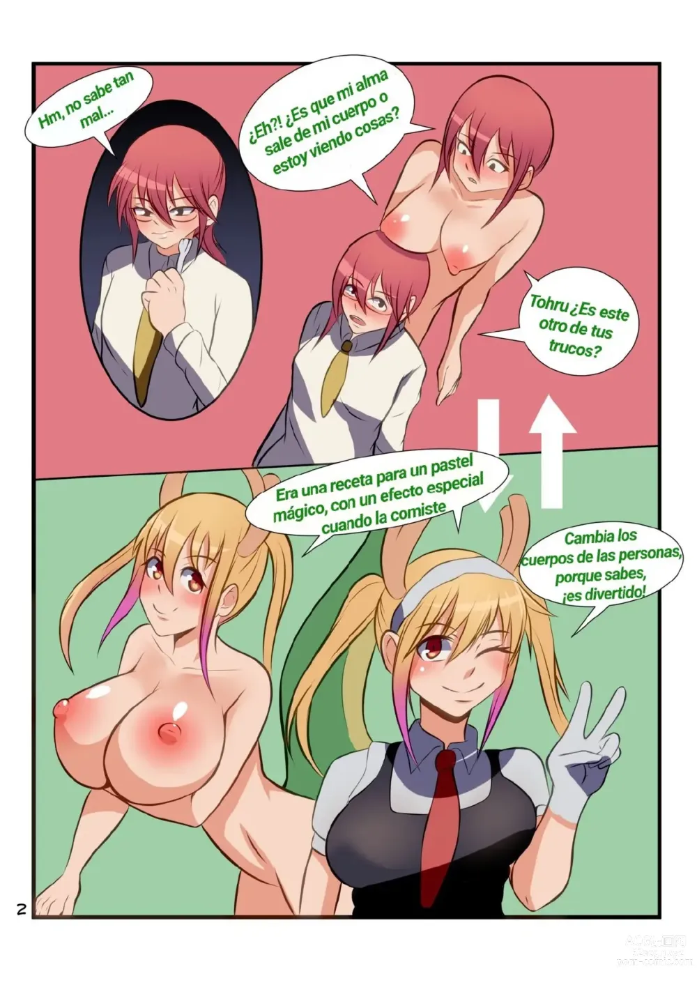 Page 3 of doujinshi Dragon Tricks!