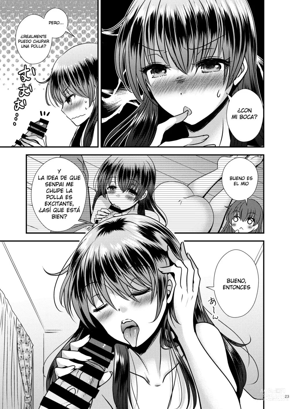 Page 23 of doujinshi Possession App ~Control Senpai As You Wish.