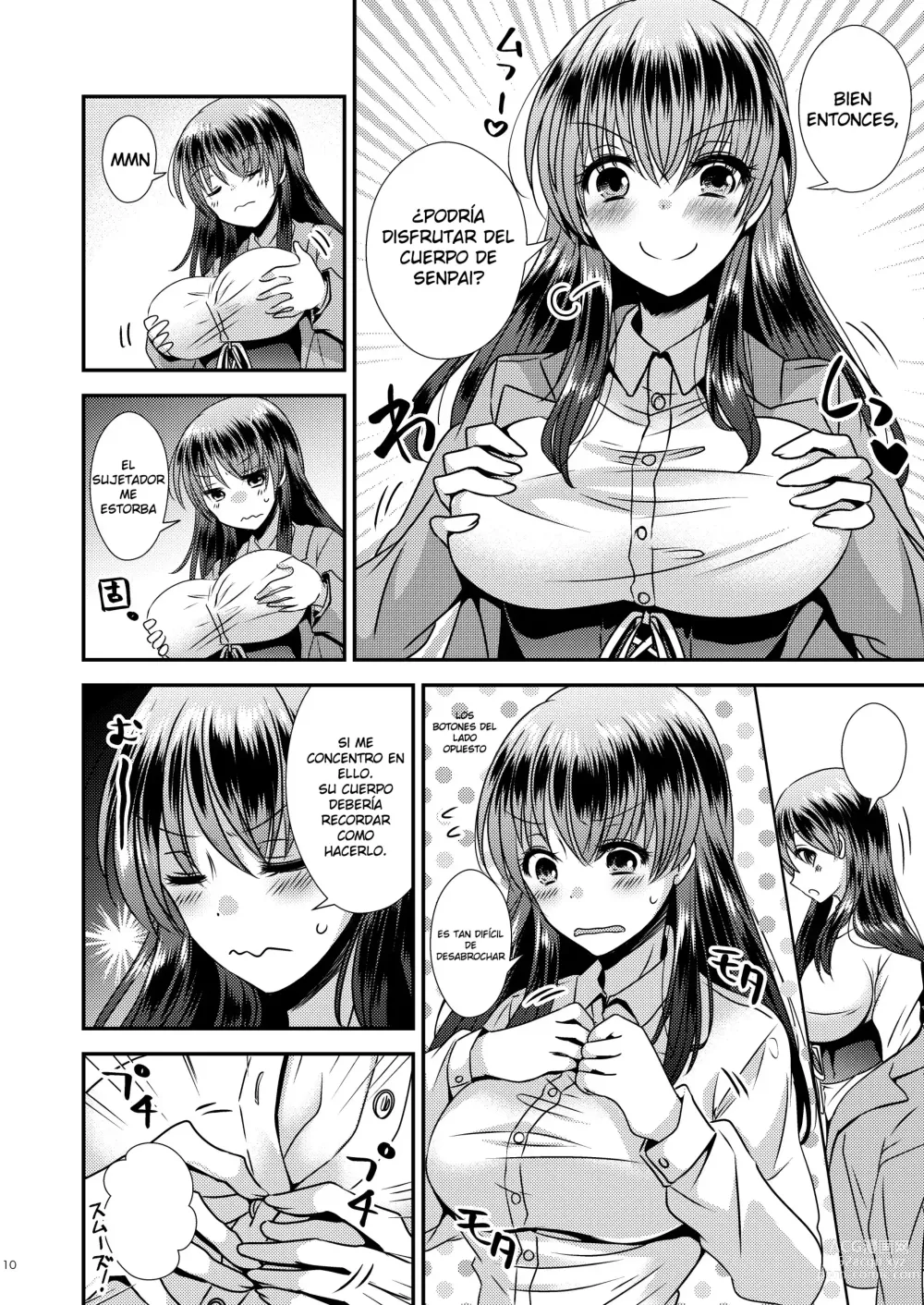 Page 10 of doujinshi Possession App ~Control Senpai As You Wish.